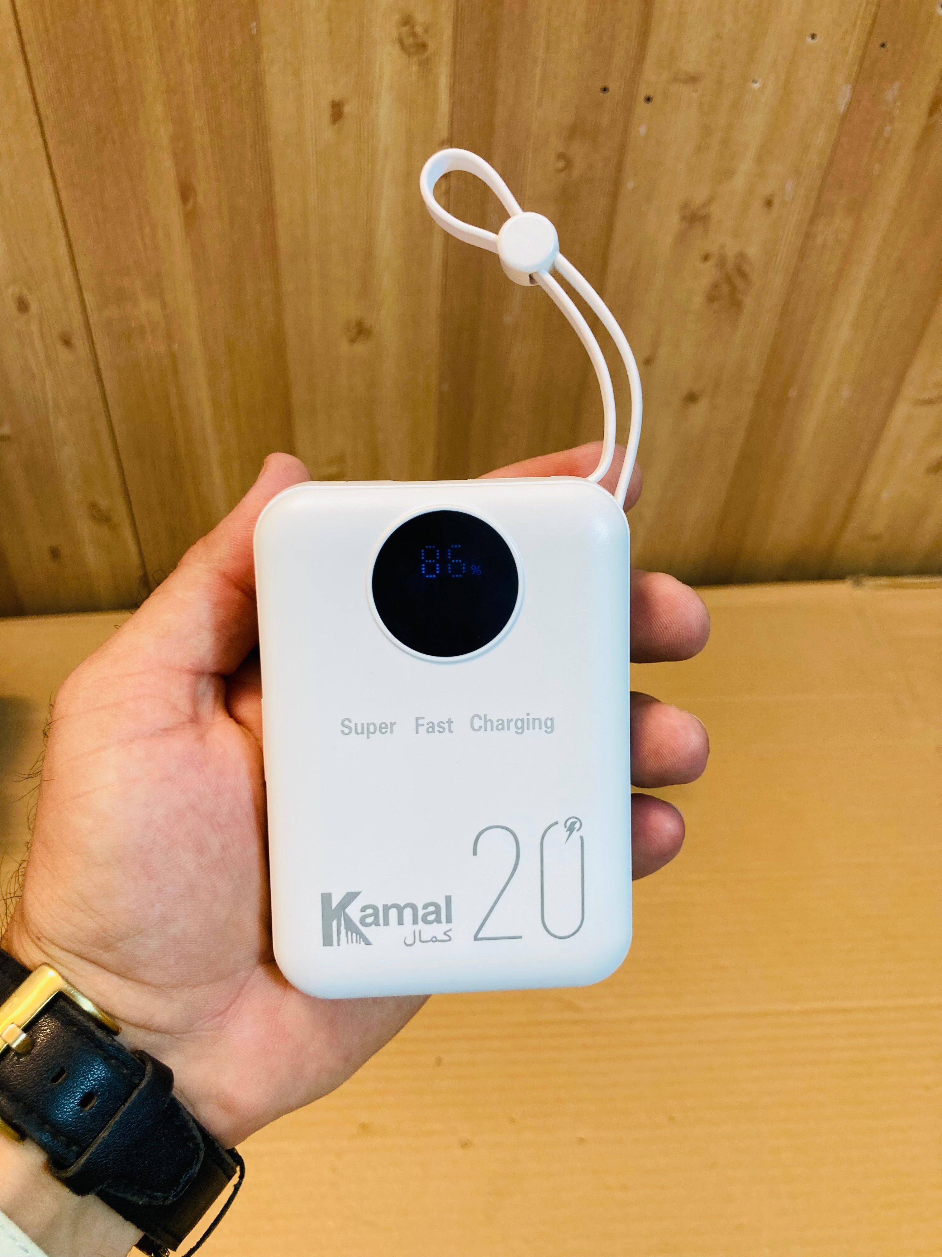 Kamal 22.5W Honest Travel Companion 20000mAh Power Bank KPB023