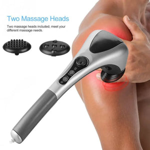 BlueIdea Full Body Handheld Powerful Double Head Massager