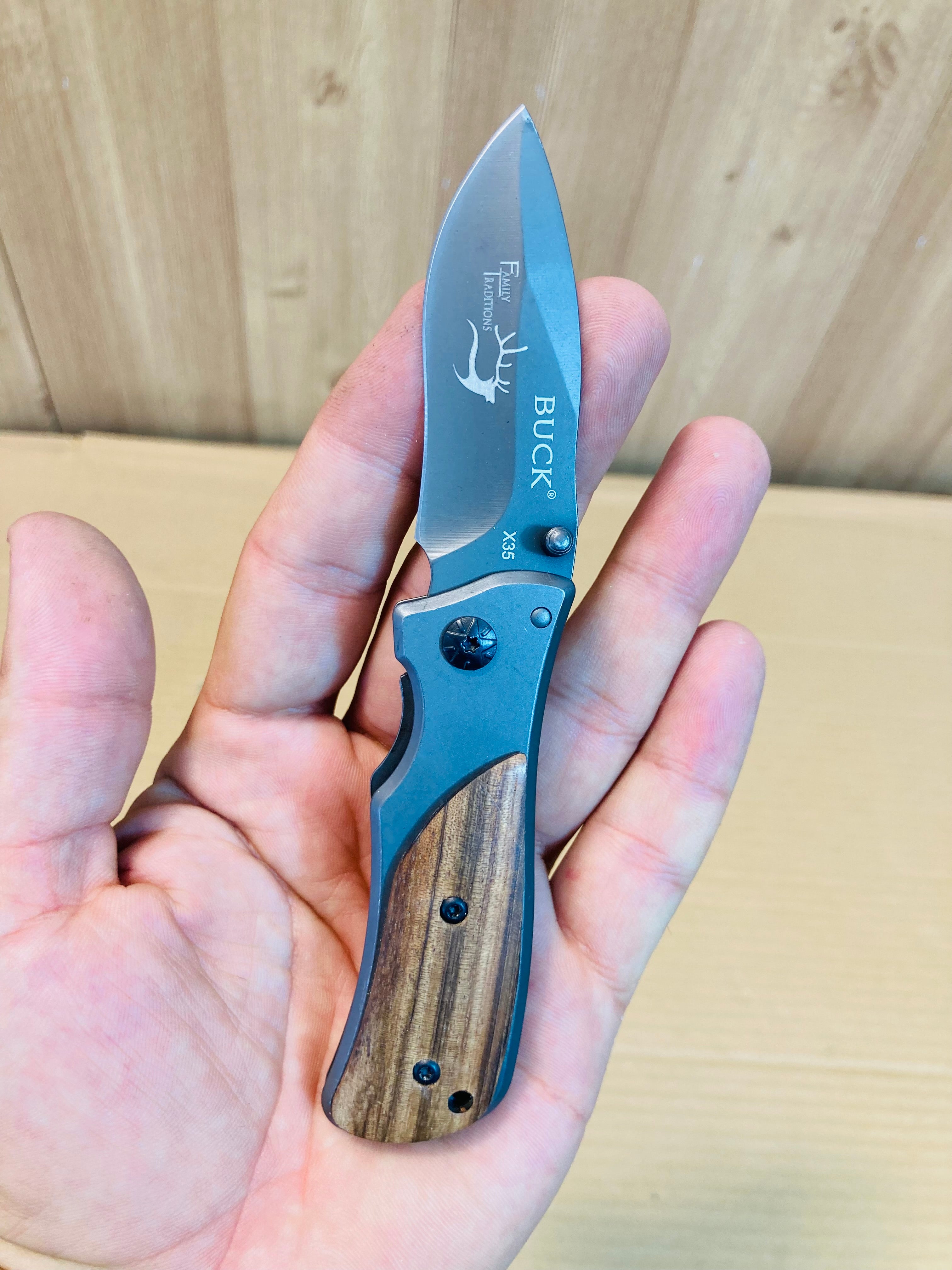 Buck USA Folding Tactical Pocket Knife