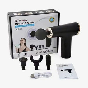 Blueidea Rechargeable Mini Fascial Muscle Gun Massager BLD-668