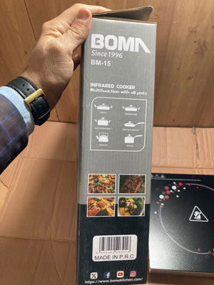Lot Imported BOMA HotPlate/Infrared Cooker 2500W