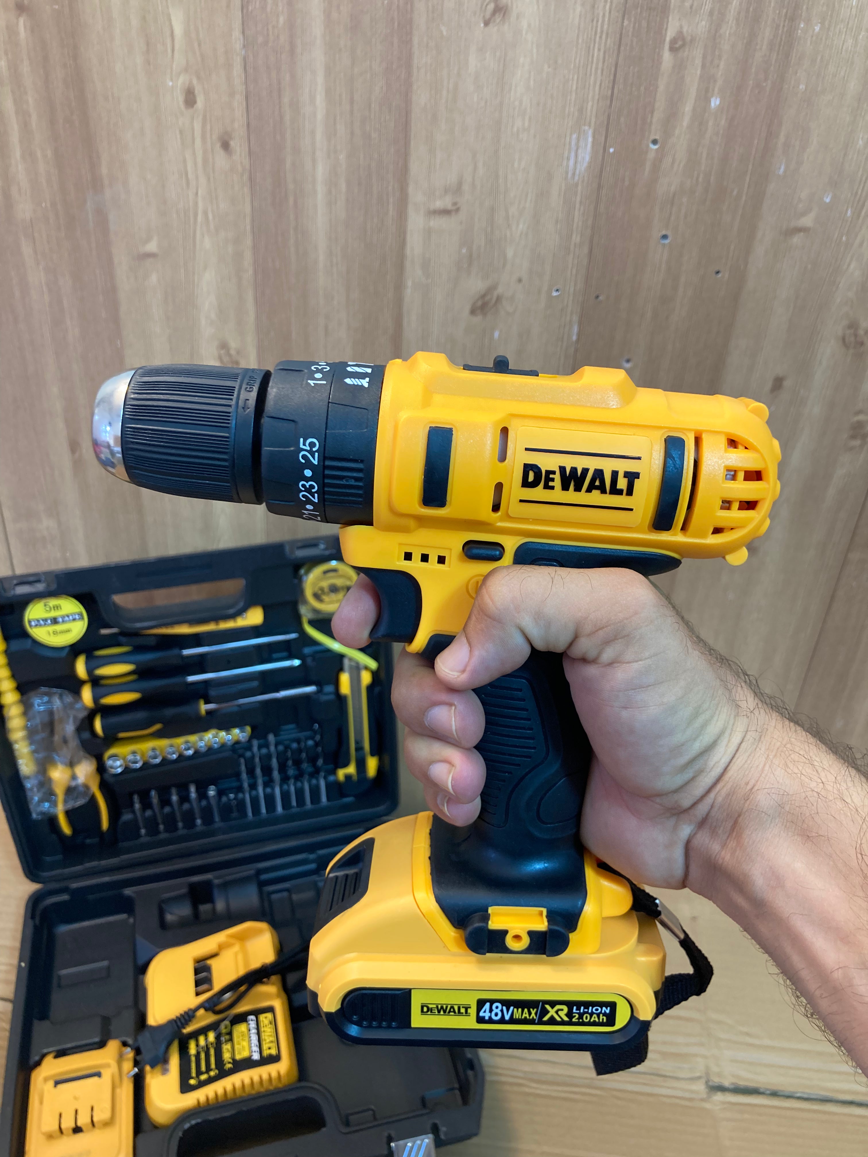 DEWALT Drill Machine with Tool Kit Set: Power and Precision in One Package