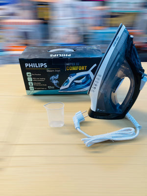 Philips Super ST Comfort Steam Iron 2400W Quick Heat-Up Electric Clothing Iron with Dry & Steam Functions,Overheating Protection & Adjustable Temperature Control