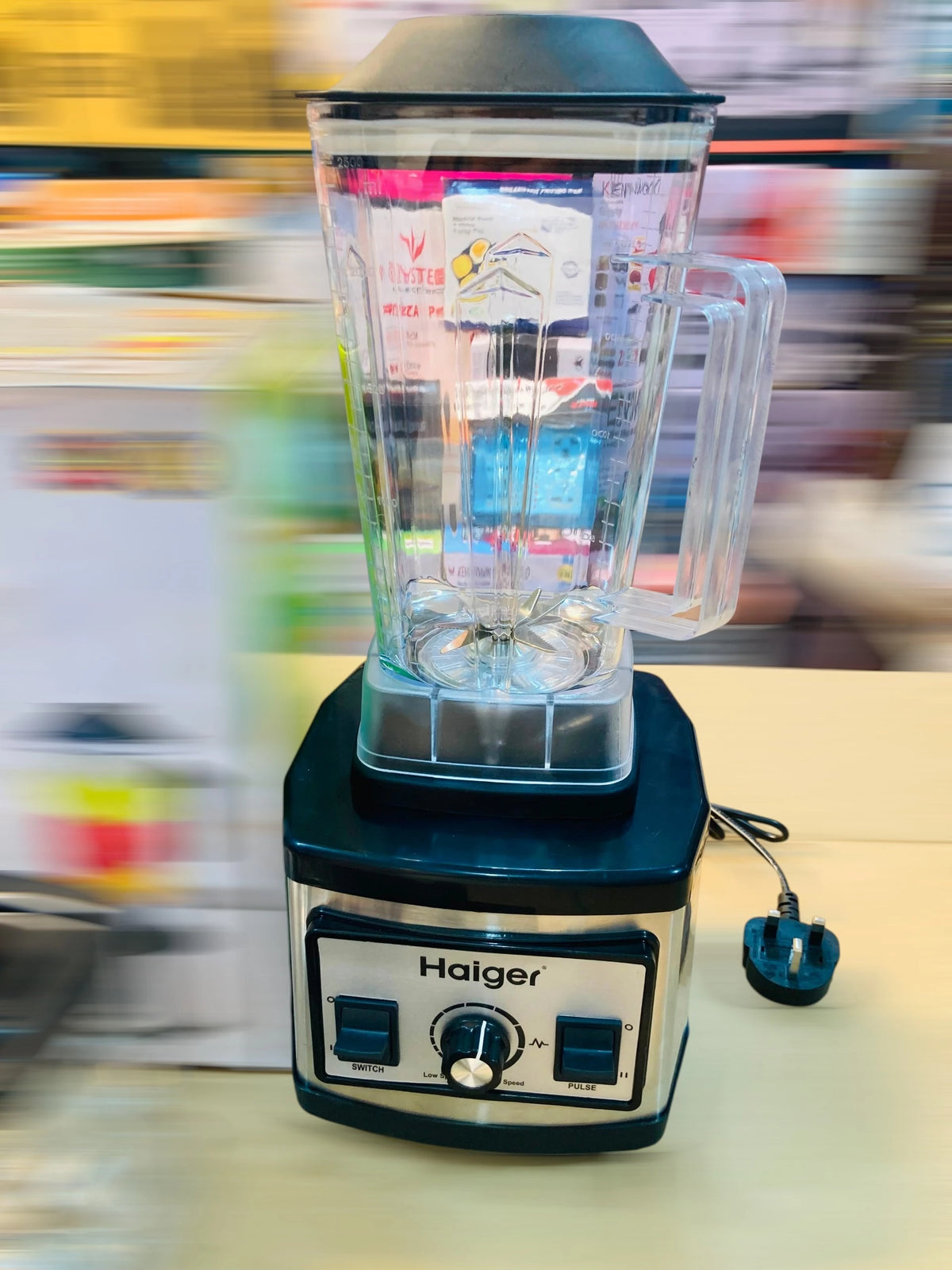 Haiger 2-in-1 Powerful Commercial Blender and Grinder with 2.5L Capacity and 1500W Motor BF-2063