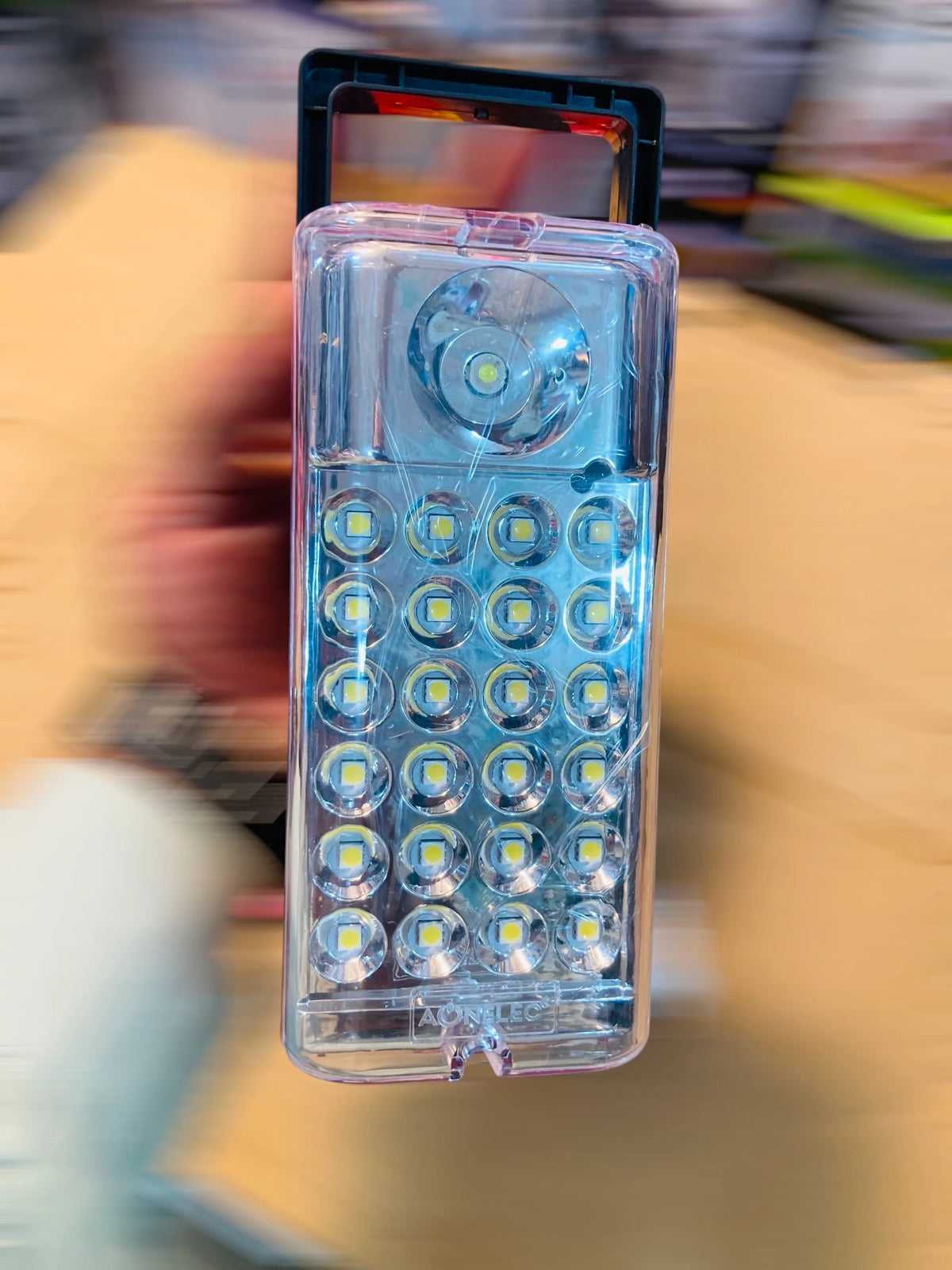 Aonelec Classic Rechargeable Emergency Light with 1W Spotlight and 24 SMD LEDs AL-5124
