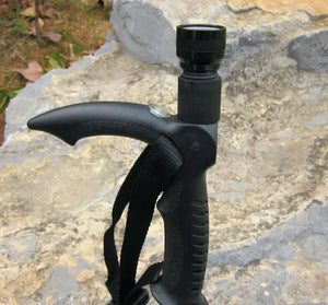 Adjustable Foldable Walking Stick with T-Handle