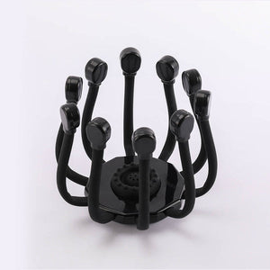 Electric Head Scalp Massager With 10 Vibration Contacts