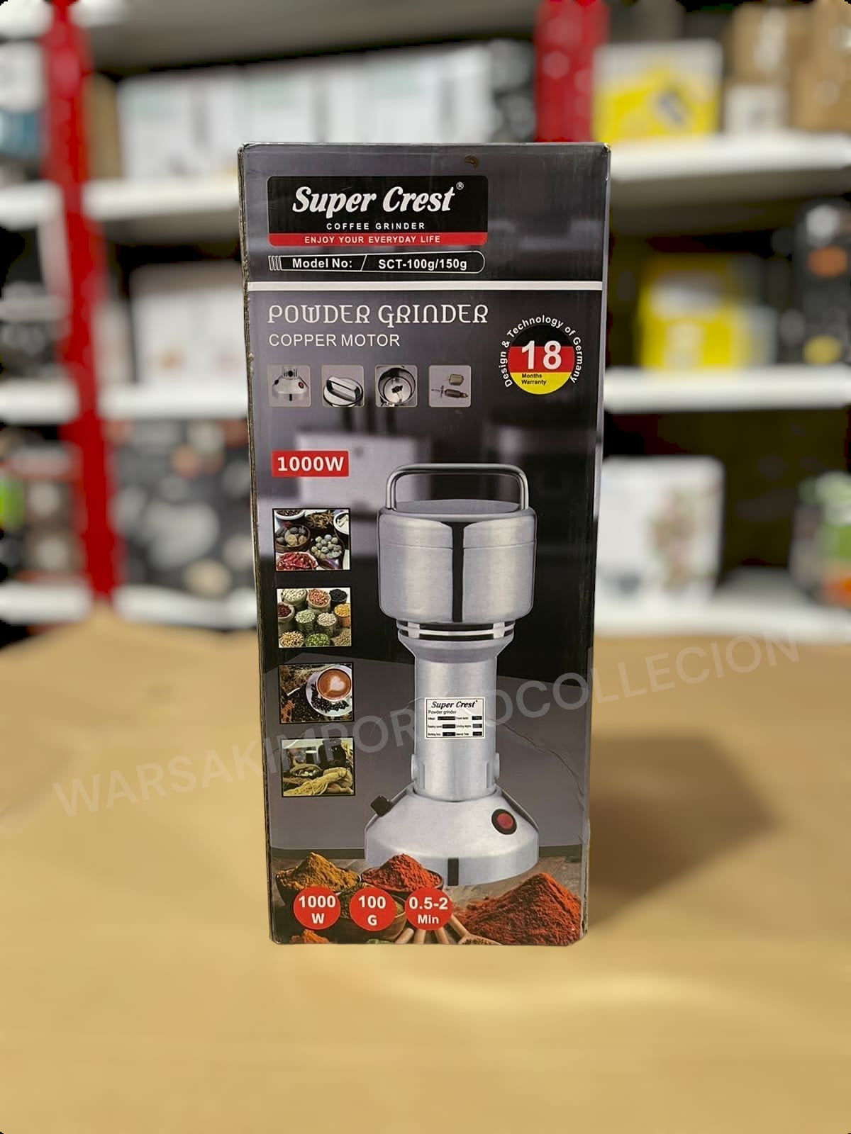 Germany Lot Imported Super Crest Universal Grinder