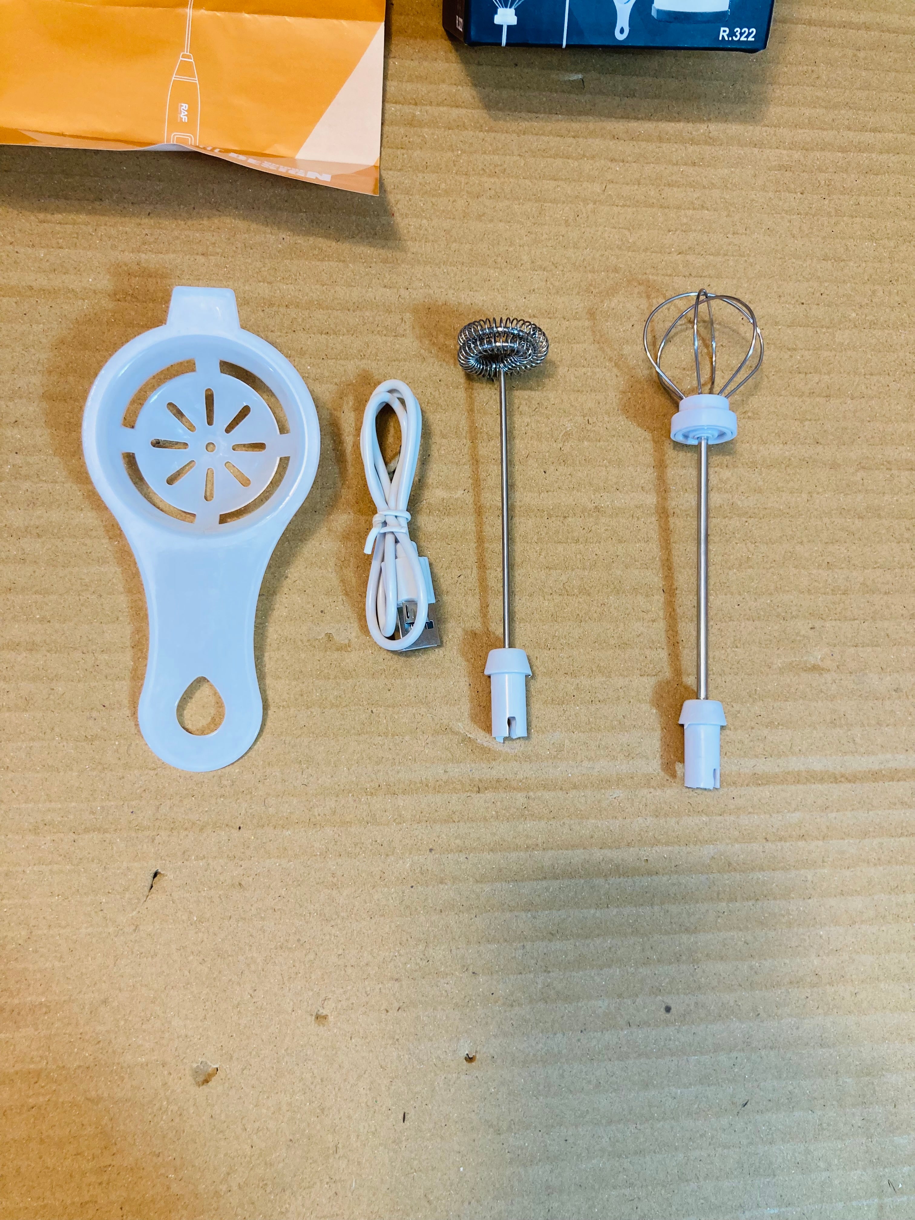 Raf 3-in-1 Rechargeable Egg Beater & Coffee Frother R322