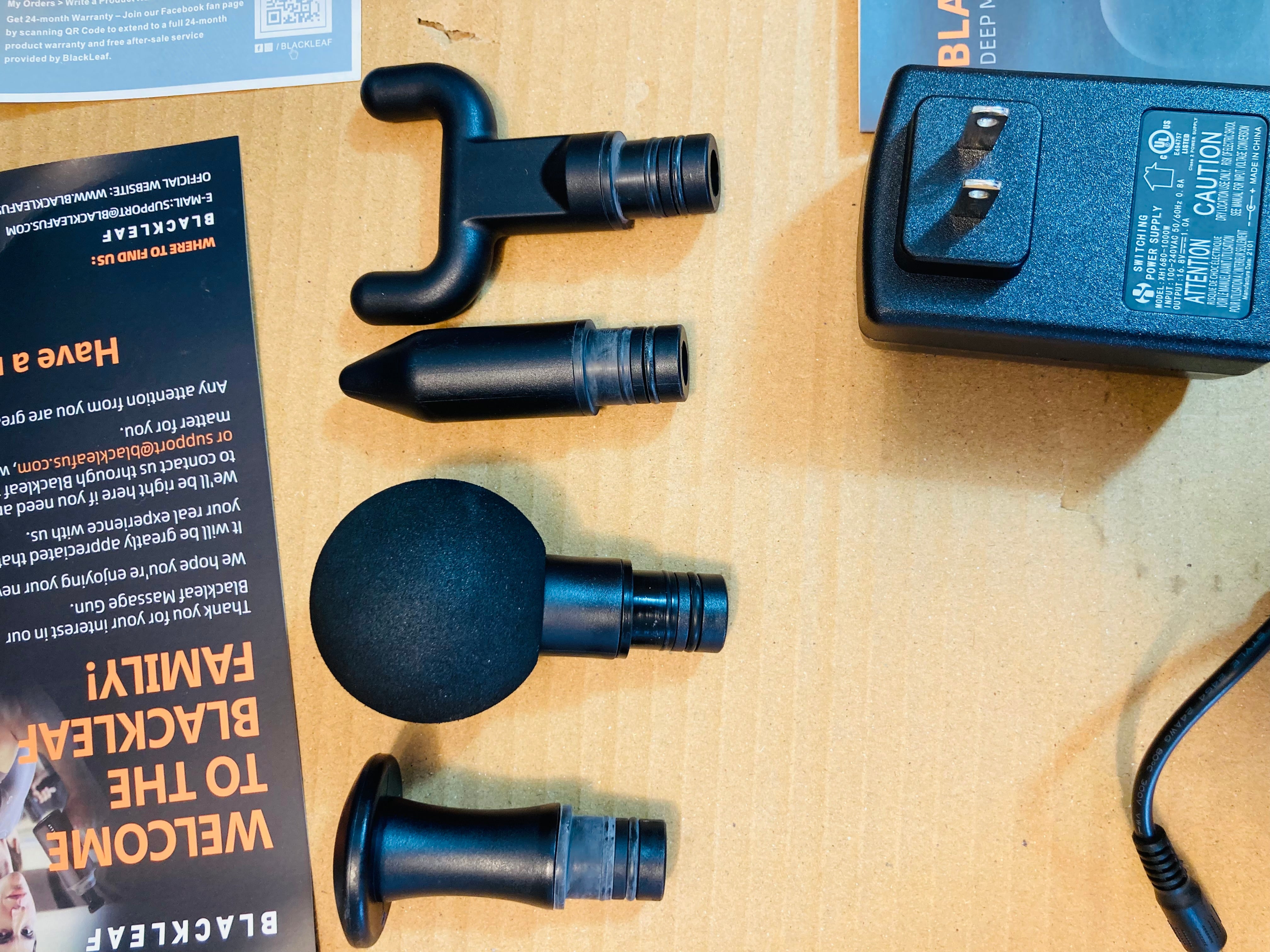 Blackleaf USA Relax Powerful Rechargeable Gun Massager