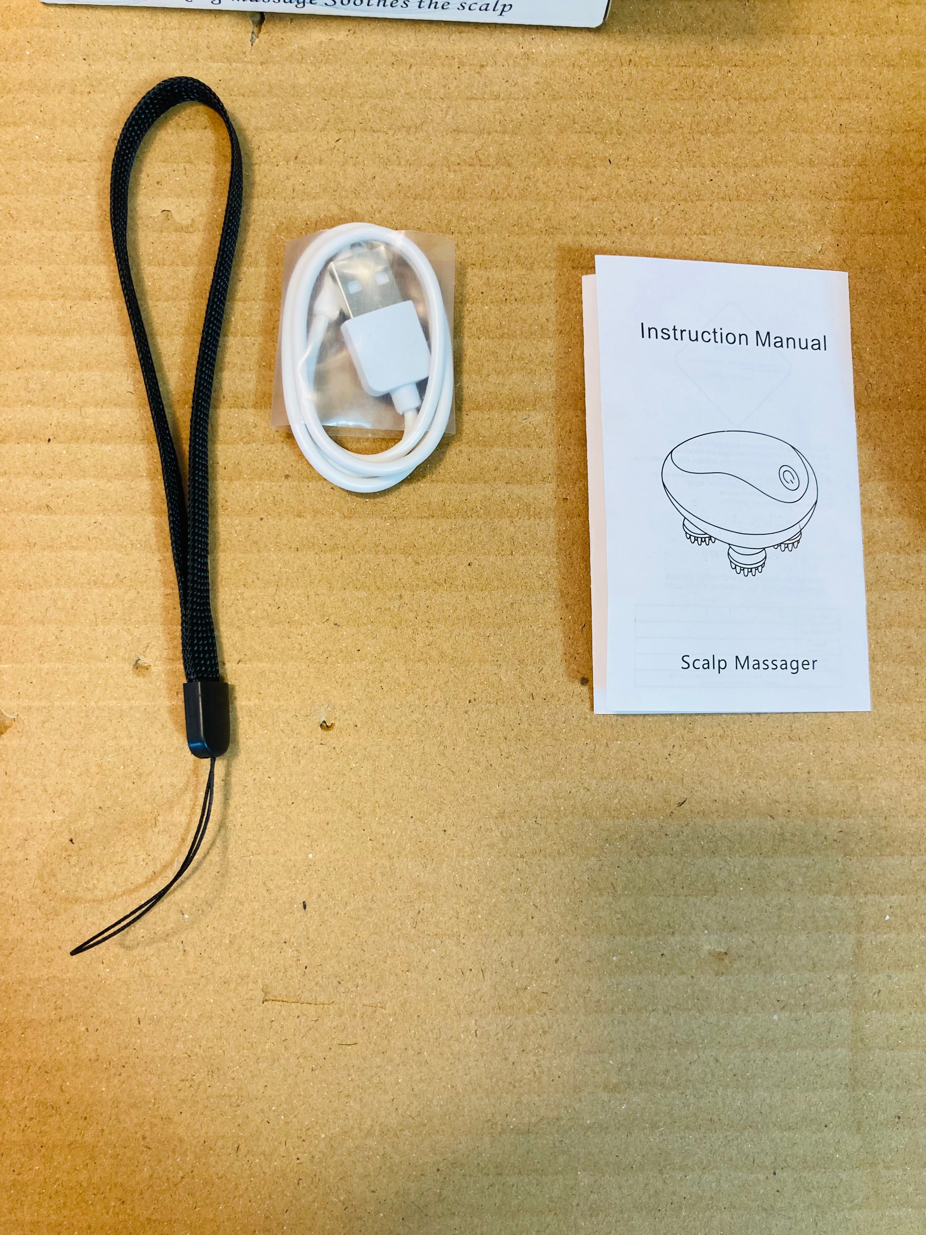 Electric Head/Shoulder Scalp Massager with 4 Kneading