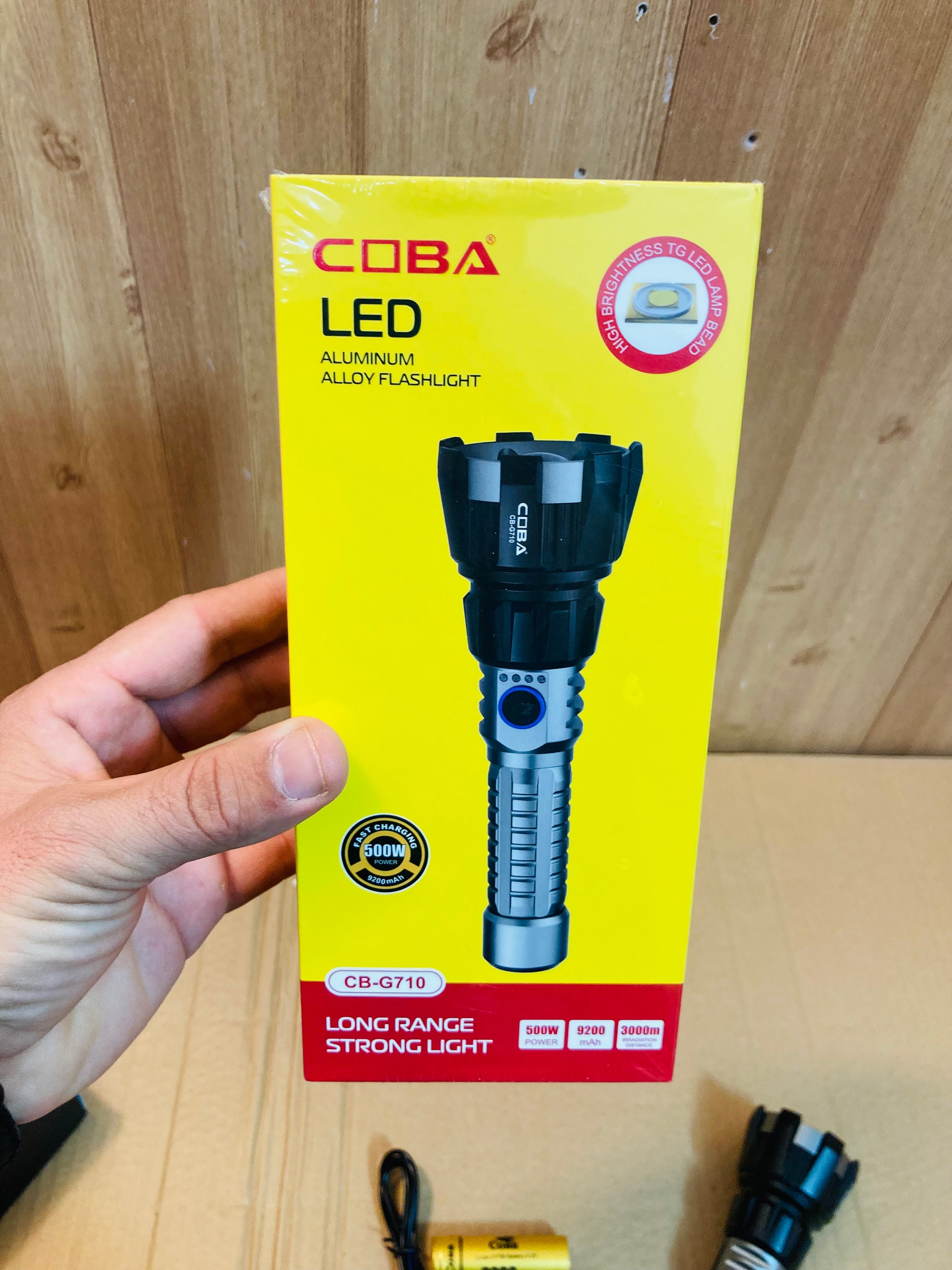 COBA Aluminum Alloy Flashlight Torch CB-G710