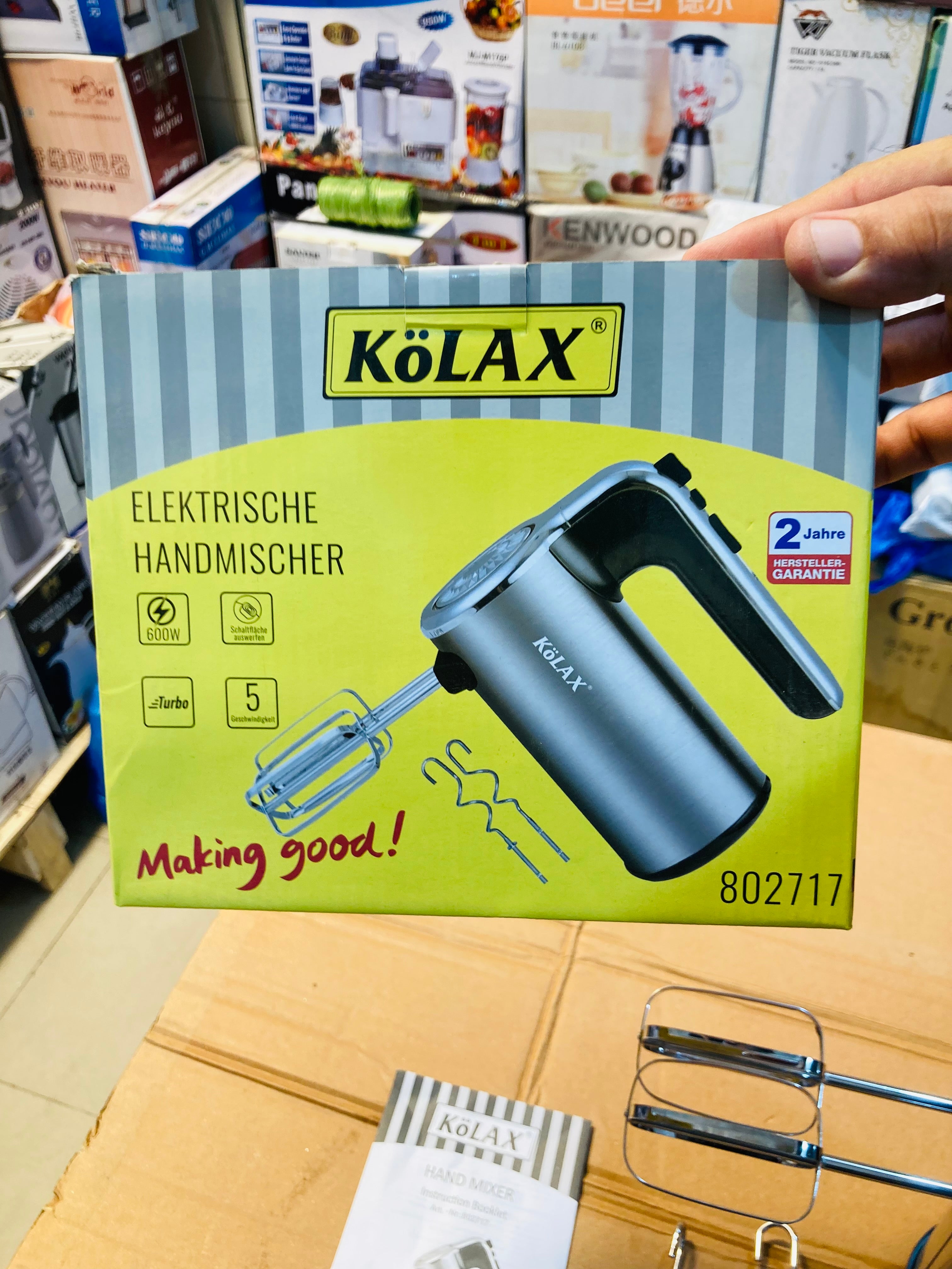 KoLAX Germany 5 Speed Hand Mixer 600W - 802717
