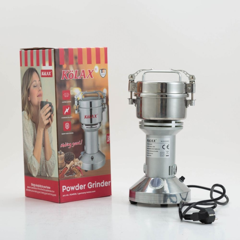 KoLAX Germany Stainless Steel Heavy Grain Mill Grinder 1000W