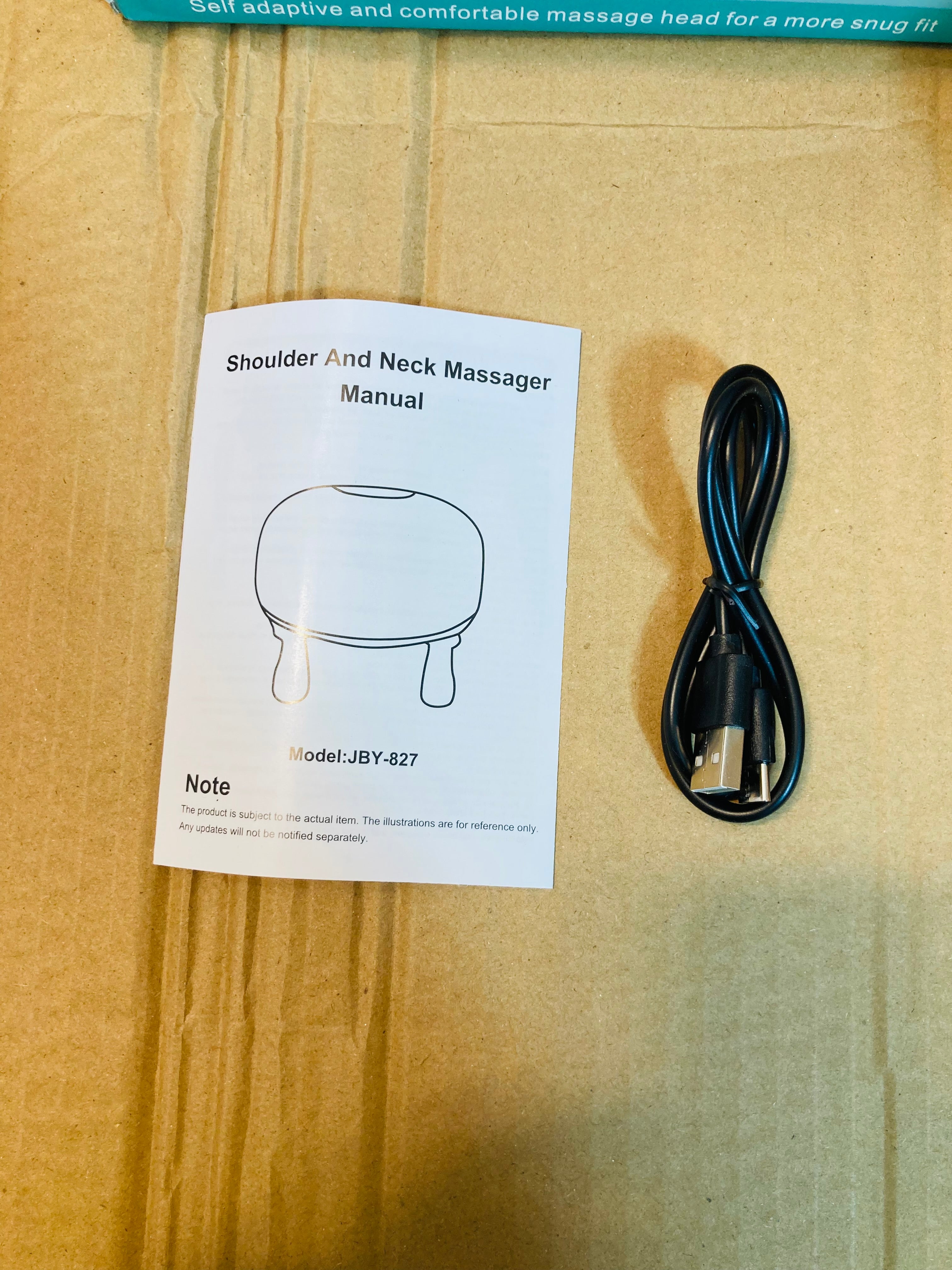 Portable Rechargeable Wireless Neck & Shoulder Heating Massager BLD-550