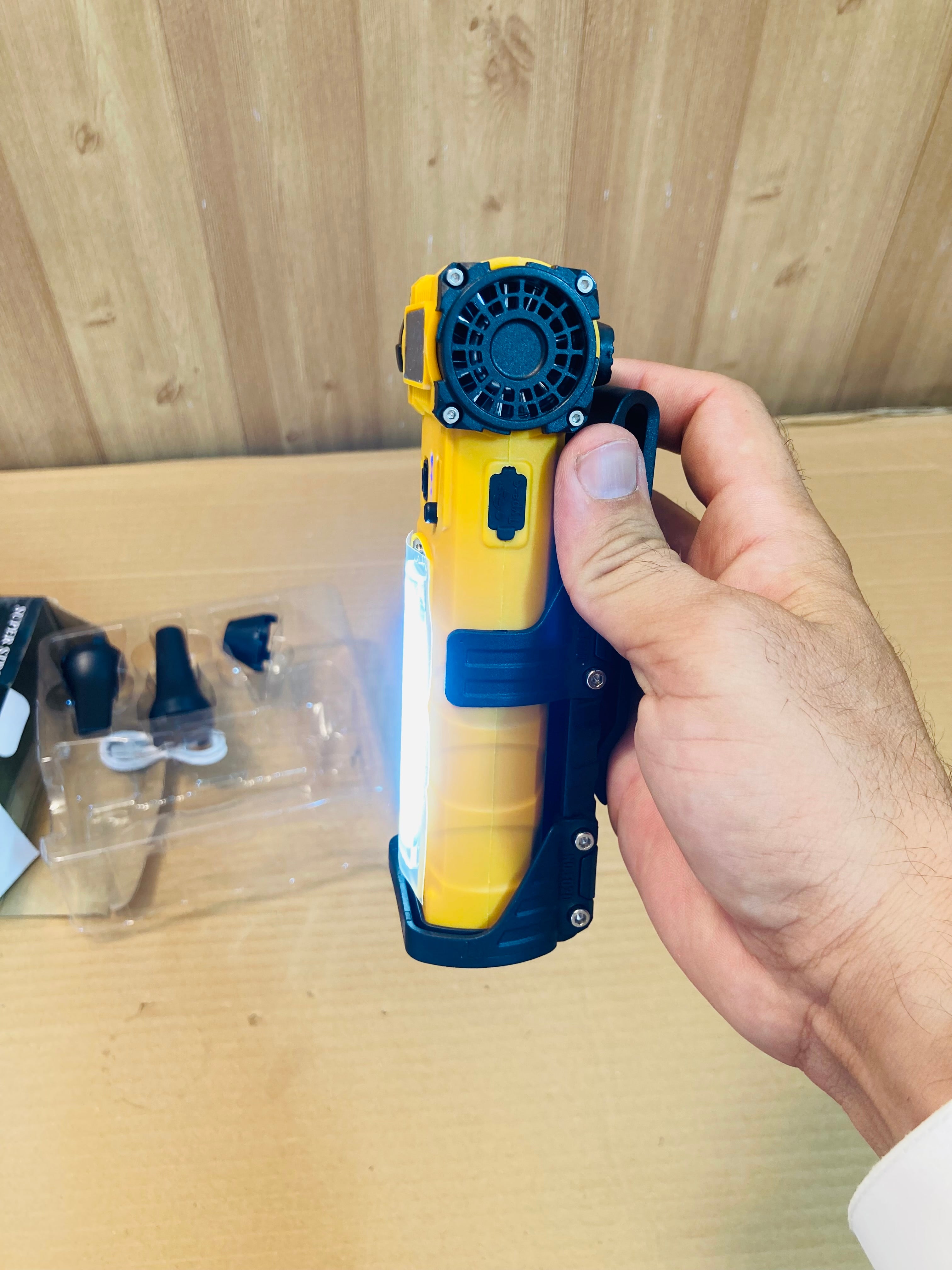 Handheld Powerful Multifunctional Turbo Led Violent Jet Fan Blower F020
