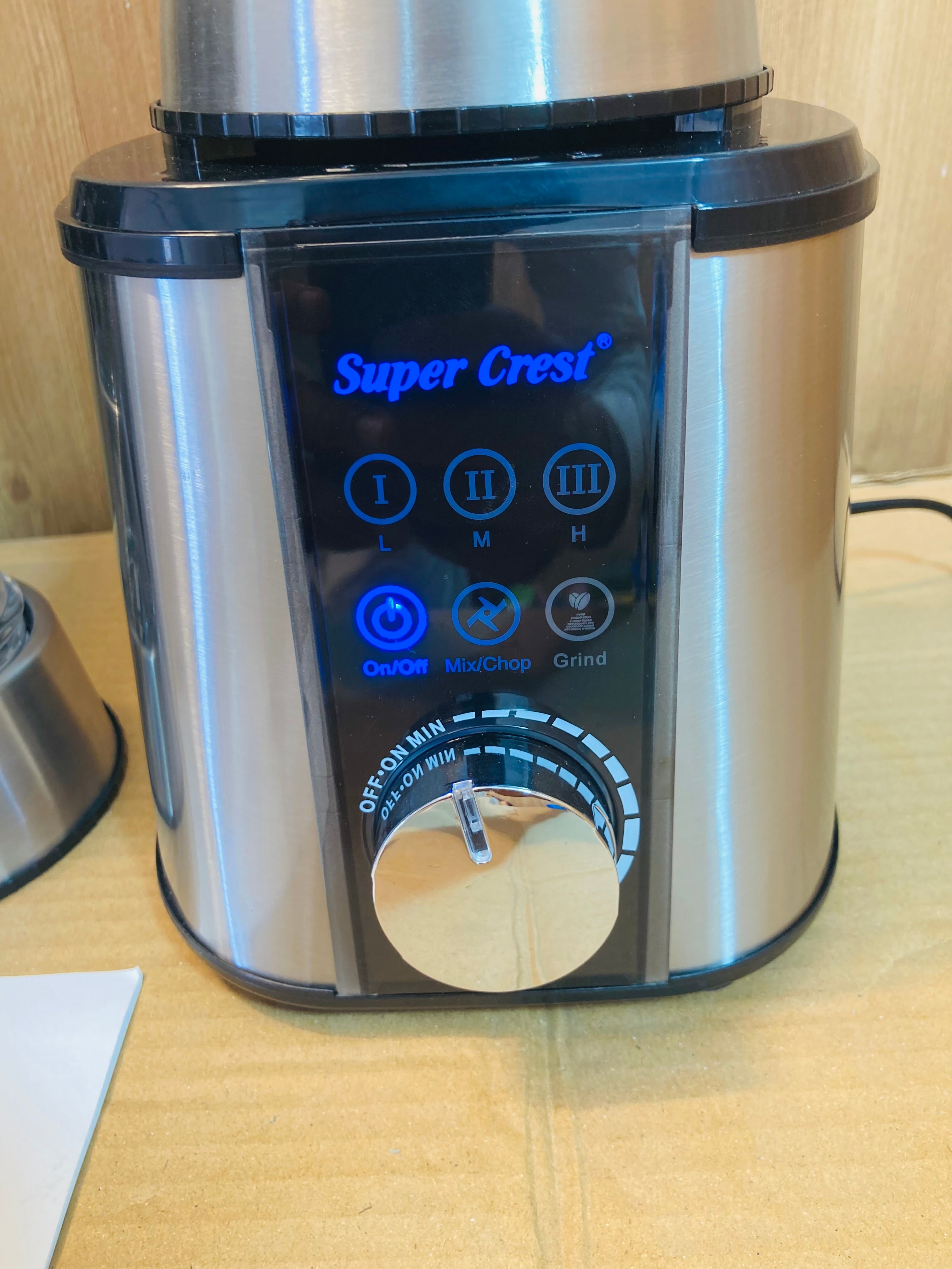 Super Crest Germany 2in1 Digital Blender 600W SCT-8052