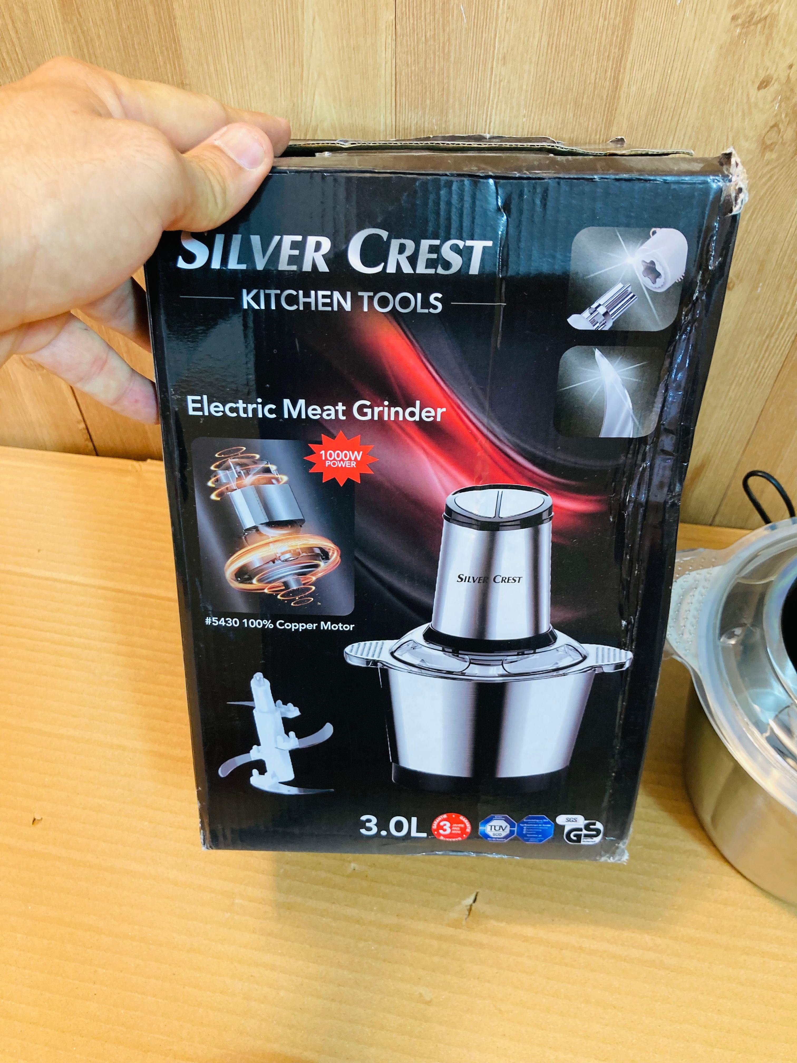 Silver Crest Germany Multipurpose 1000W Meat Chopper 3L