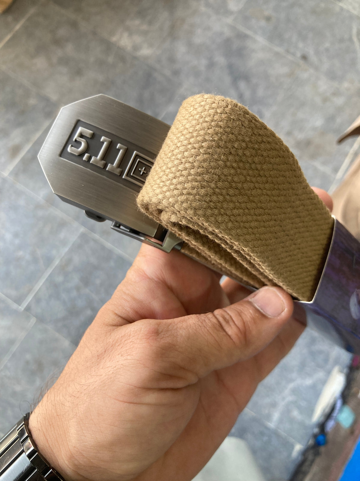 Quick Release Tactical Series Nylon Belt with Metal Quick Locking Buckle