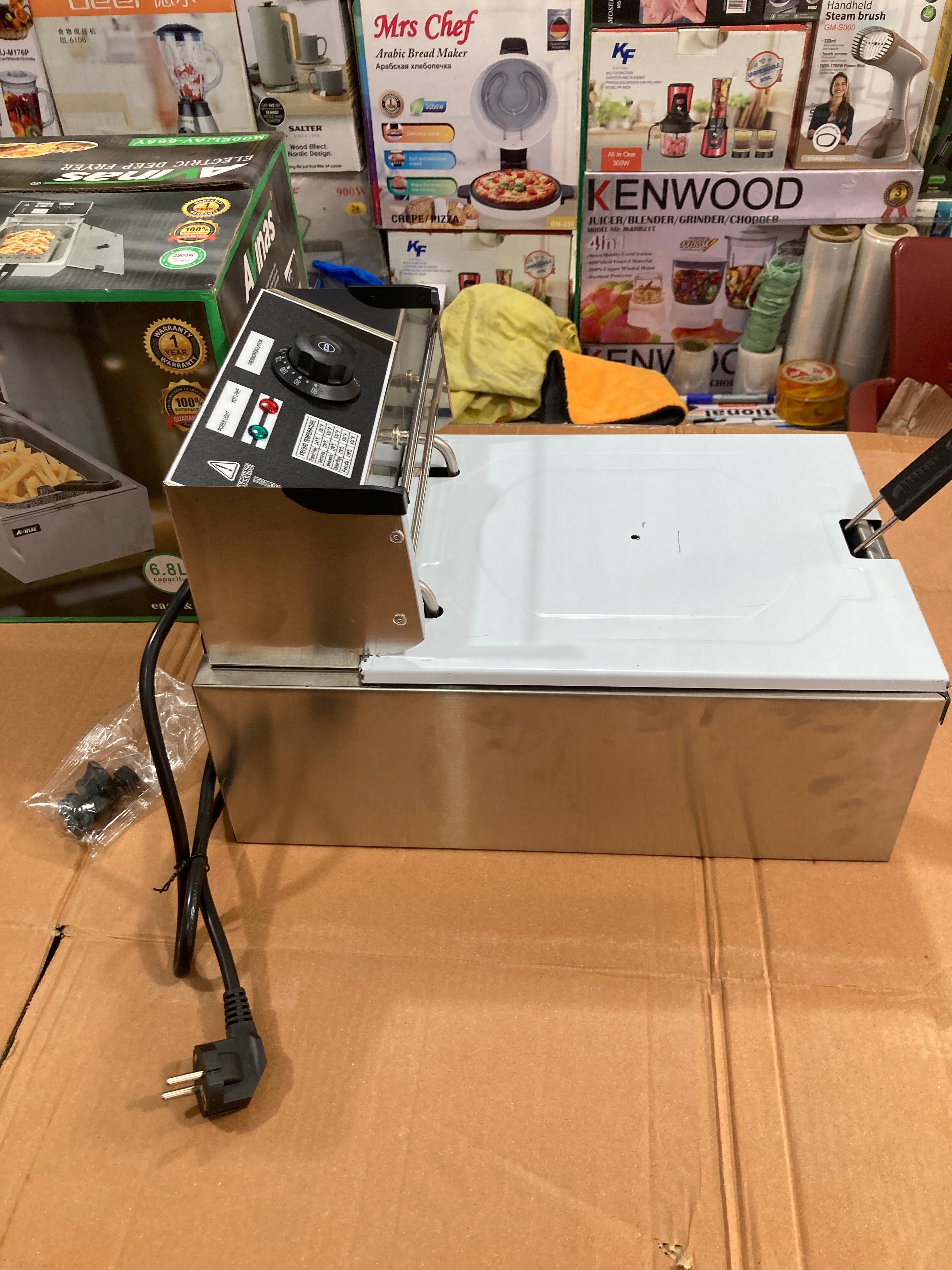Avinas 6.8L Electric Deep Fryer