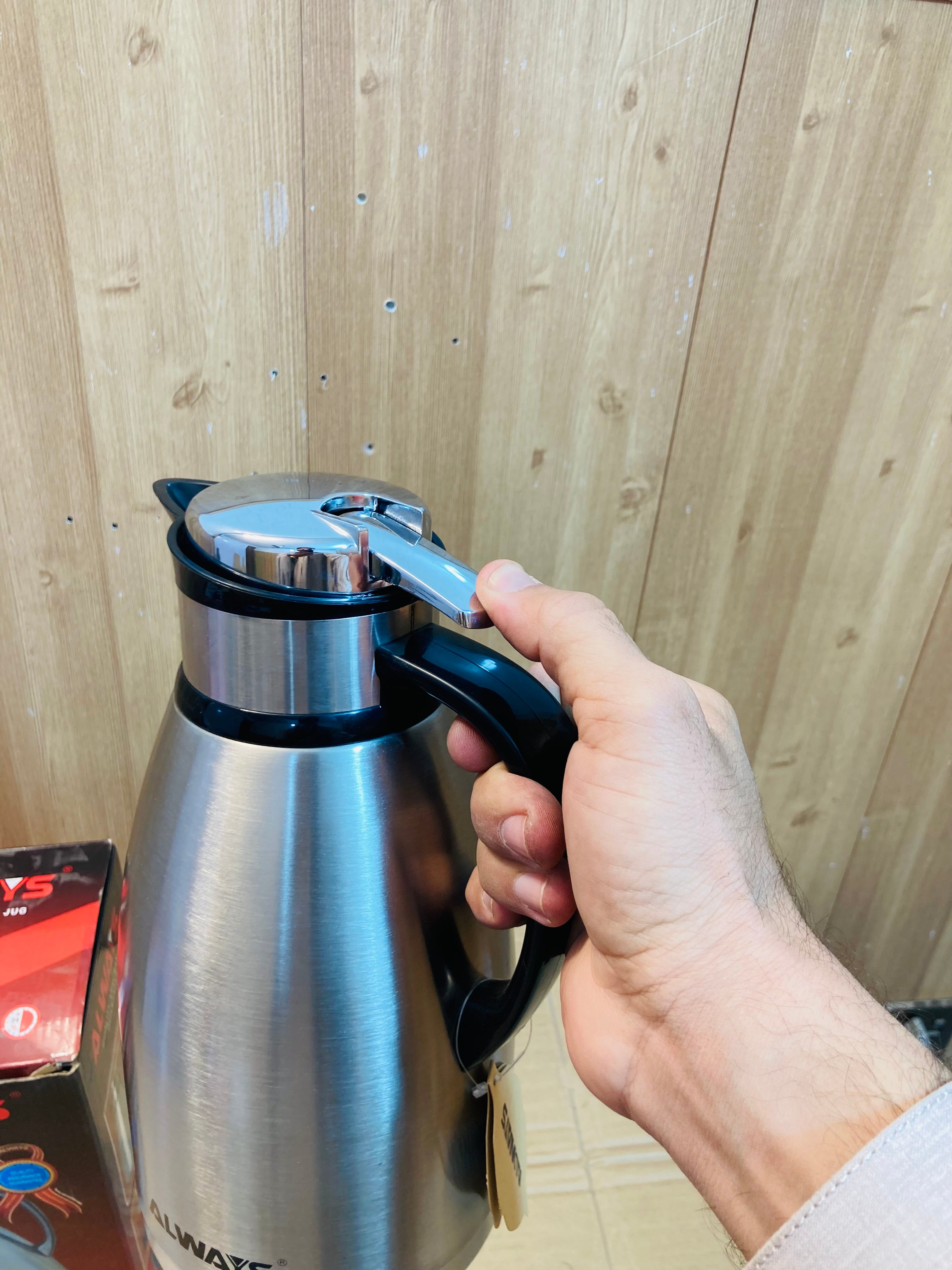 Always Stainless Steel Vacuum Jug/Thermos 2L
