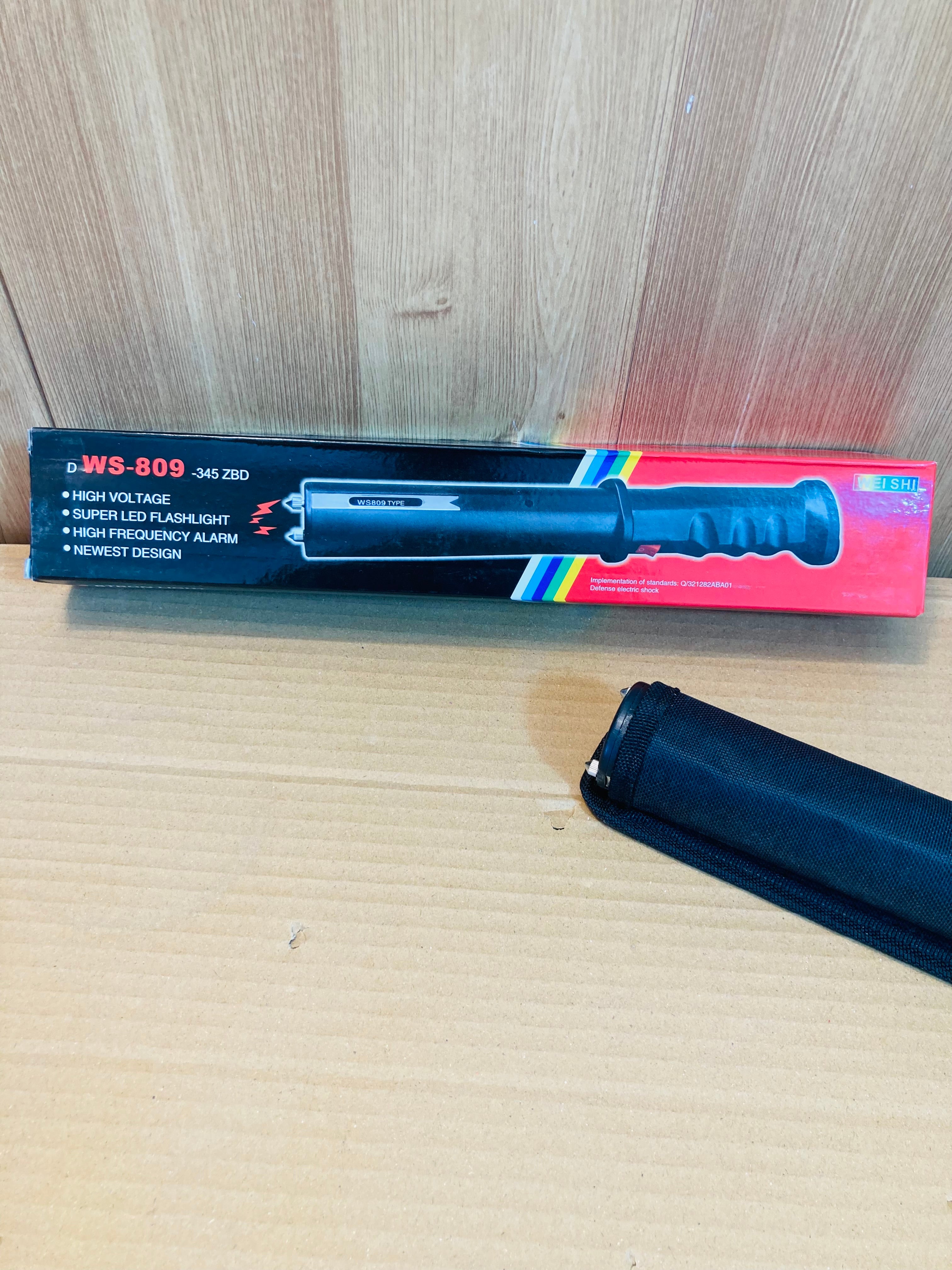 Self Defence Siren Stun Gun Baton - Taser TW-809