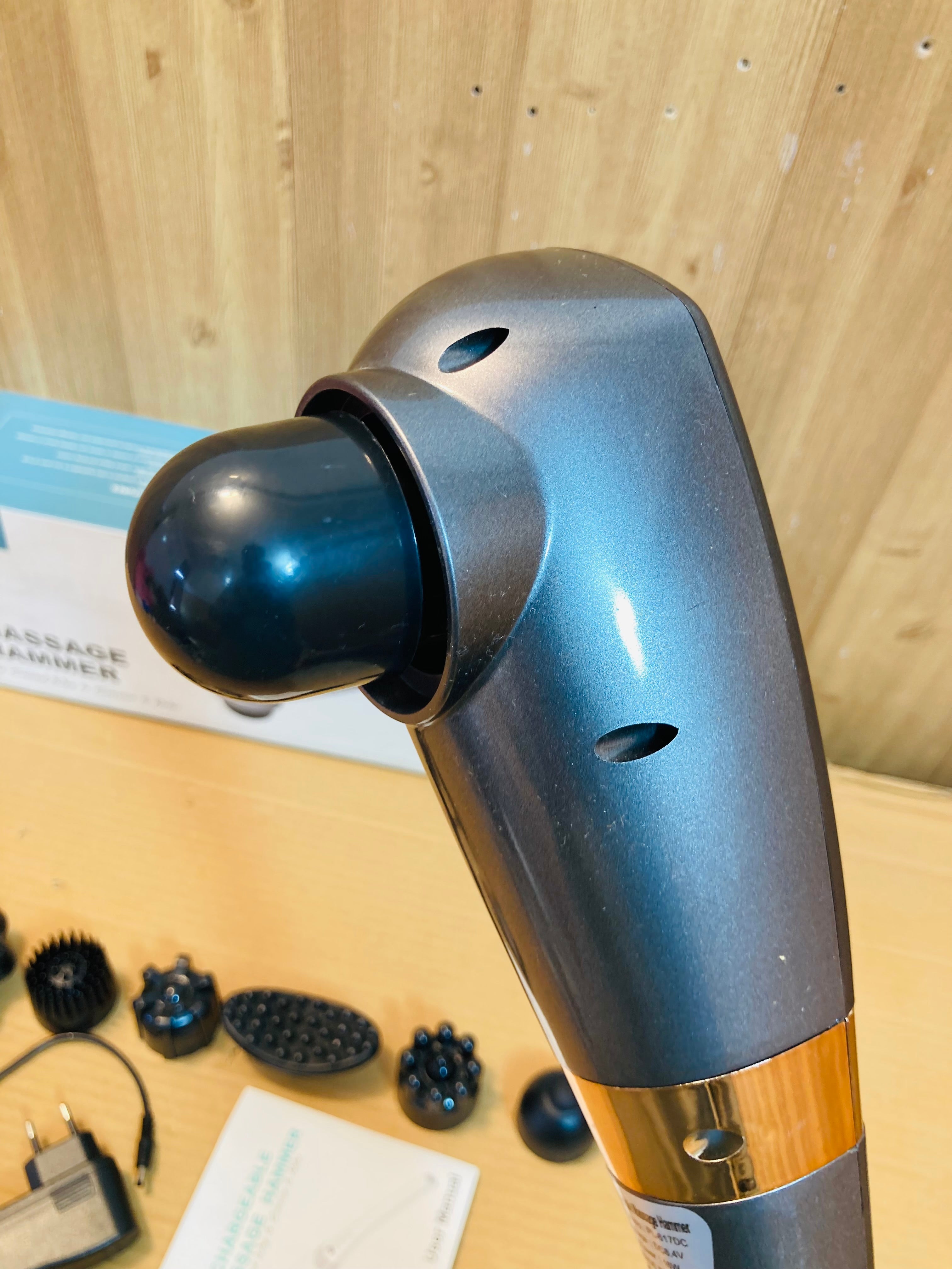 Rechargeable Handheld Percussion/Vibration Hammer Full Body Massager PL-617
