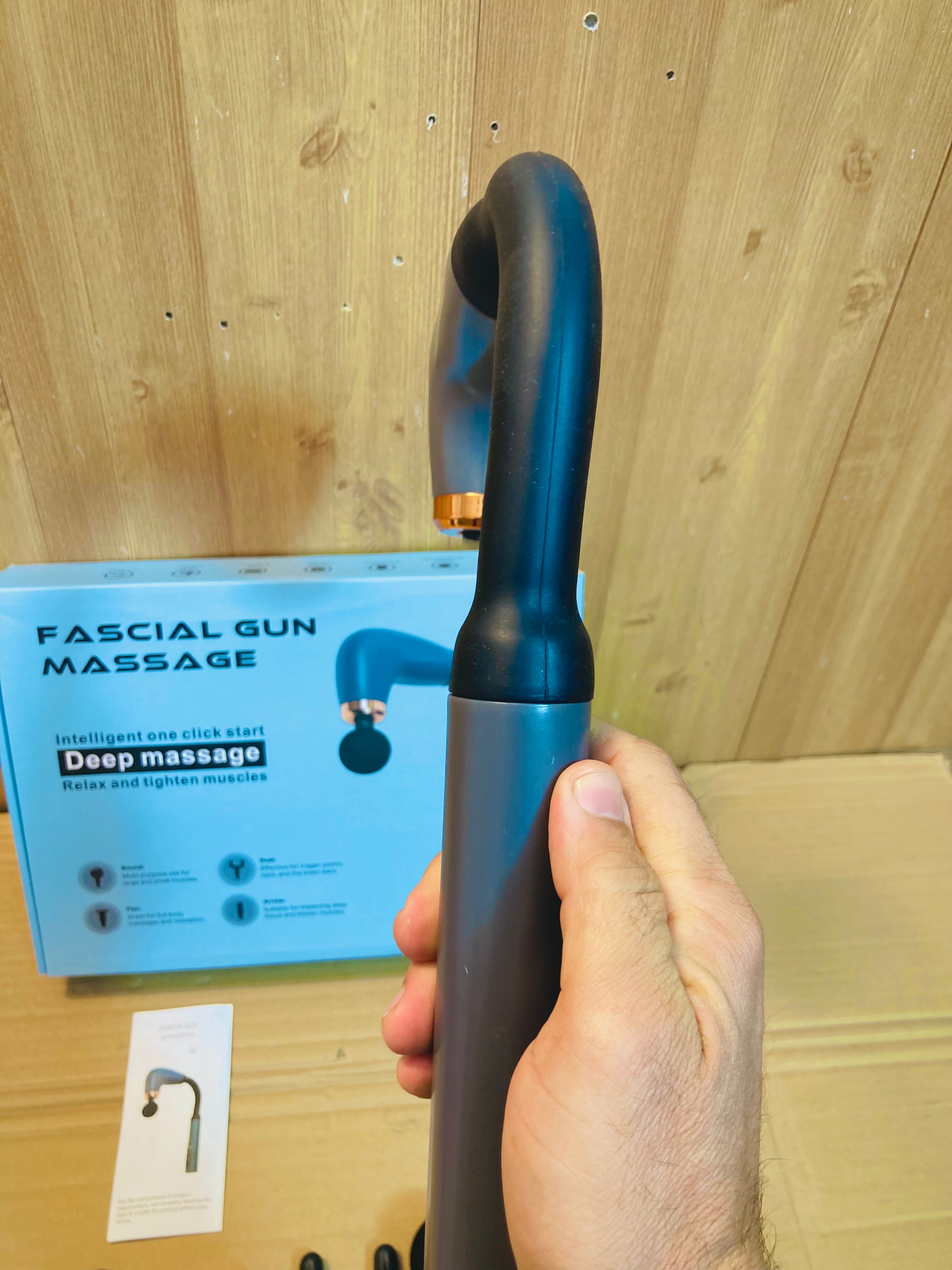 U-Shaped Handheld Fascial Deep Gun Massager