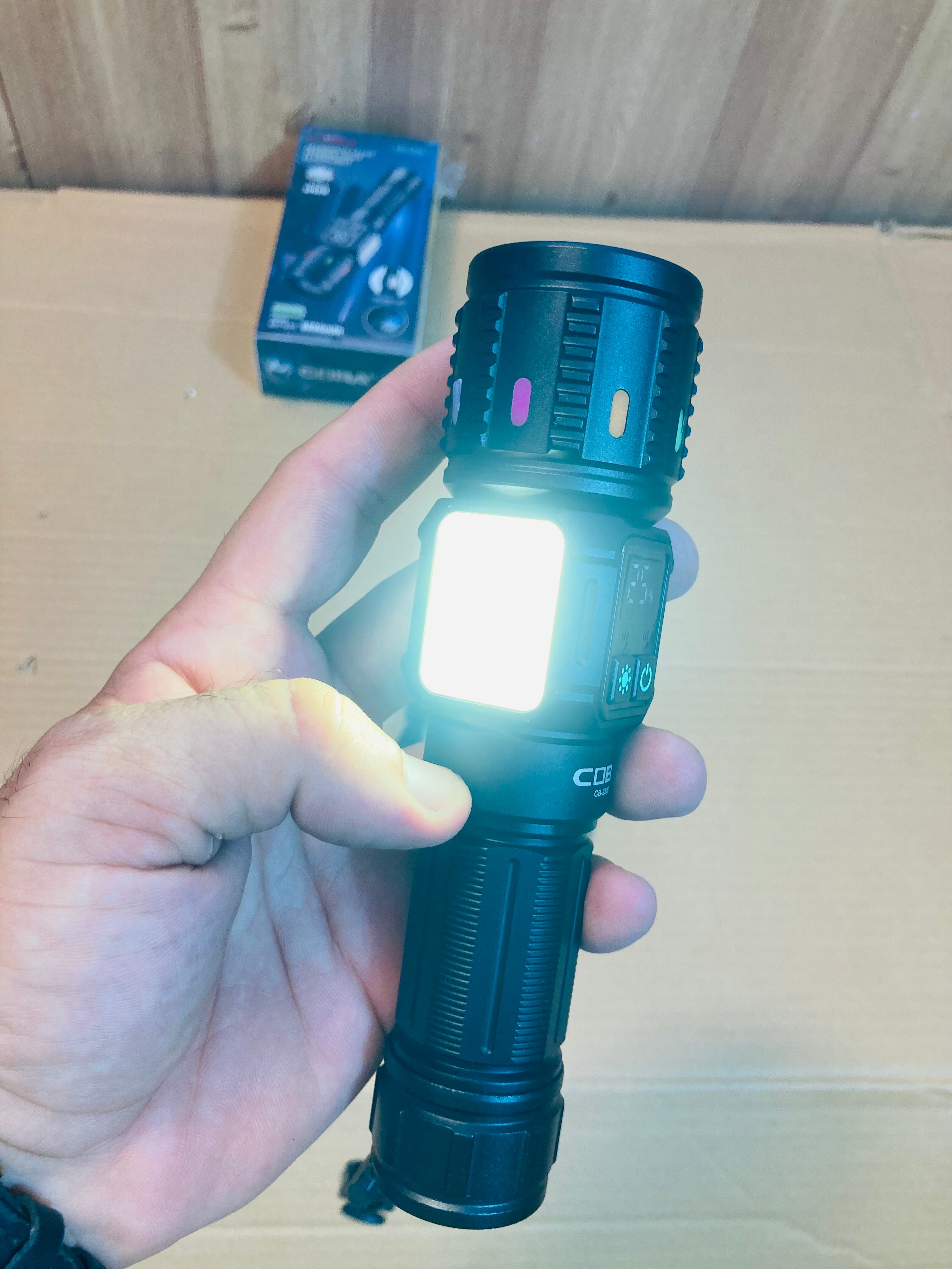 COBA Compact Aluminium Alloy Flashlight Torch CB-2306