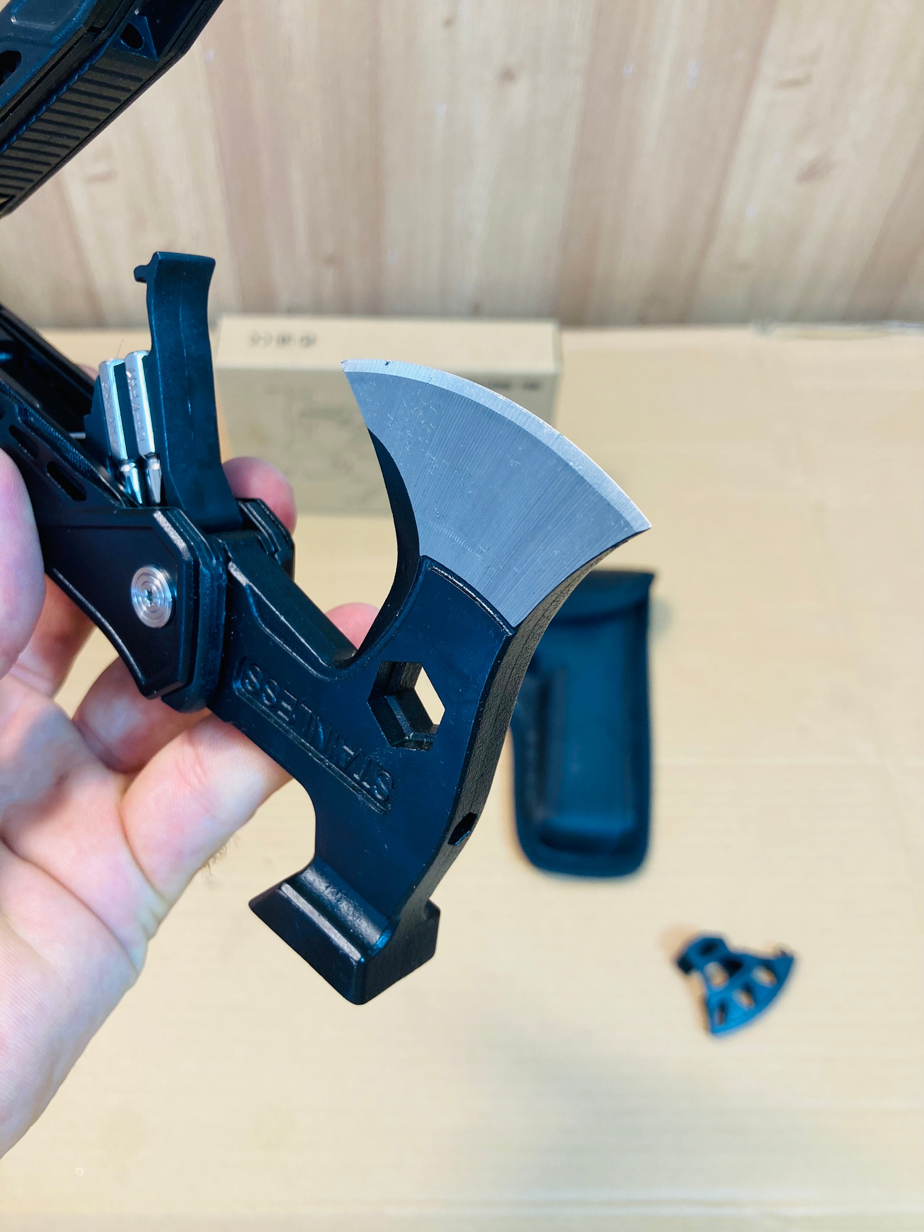 18in1 Camping Multifunctional Survival Hammer Axe Tool