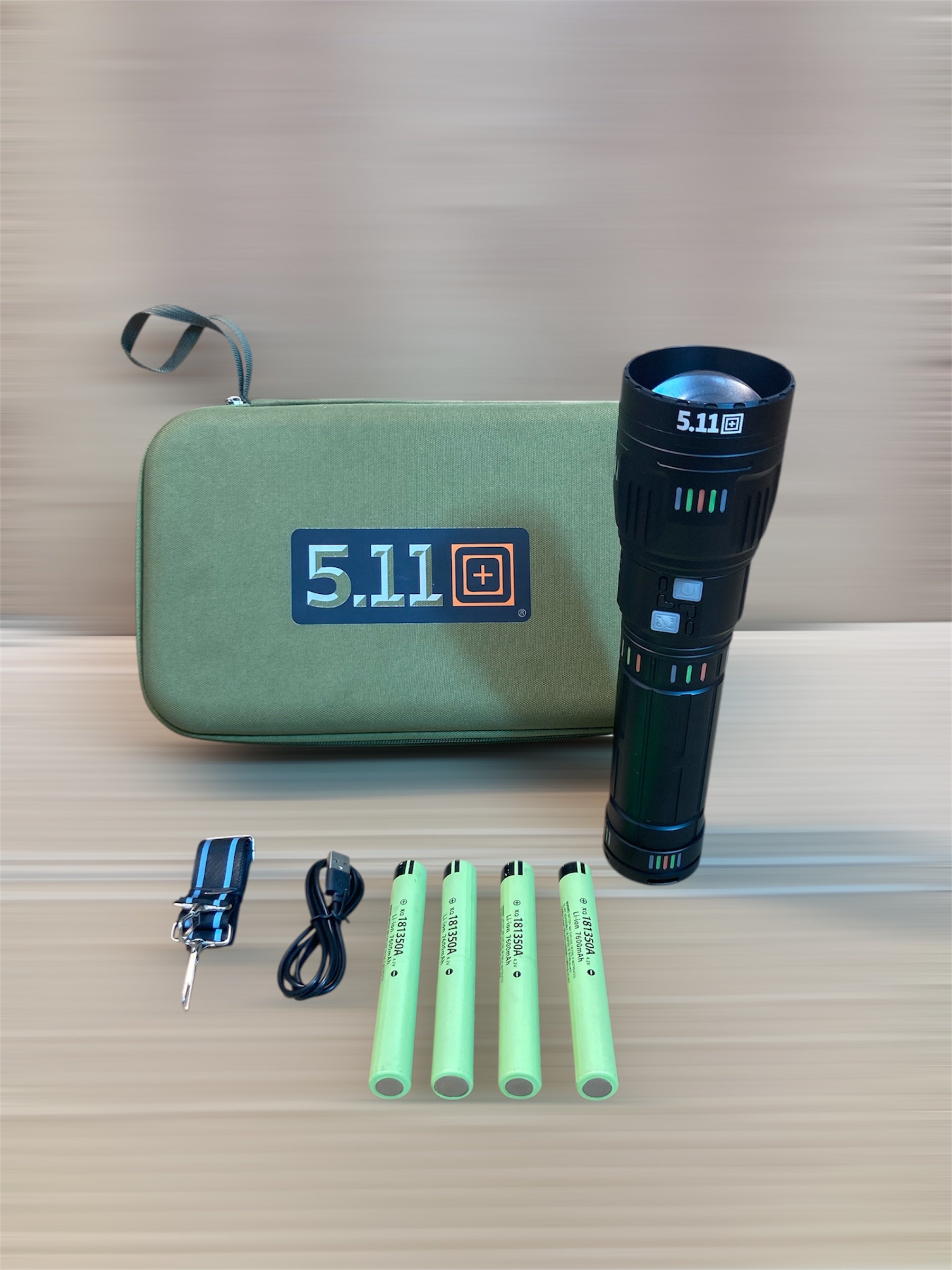 5.11 rechargeable flashlight 5.11 Tactical Long Range Powerful Led Flashlight -Torch – AL-Hadi Imports