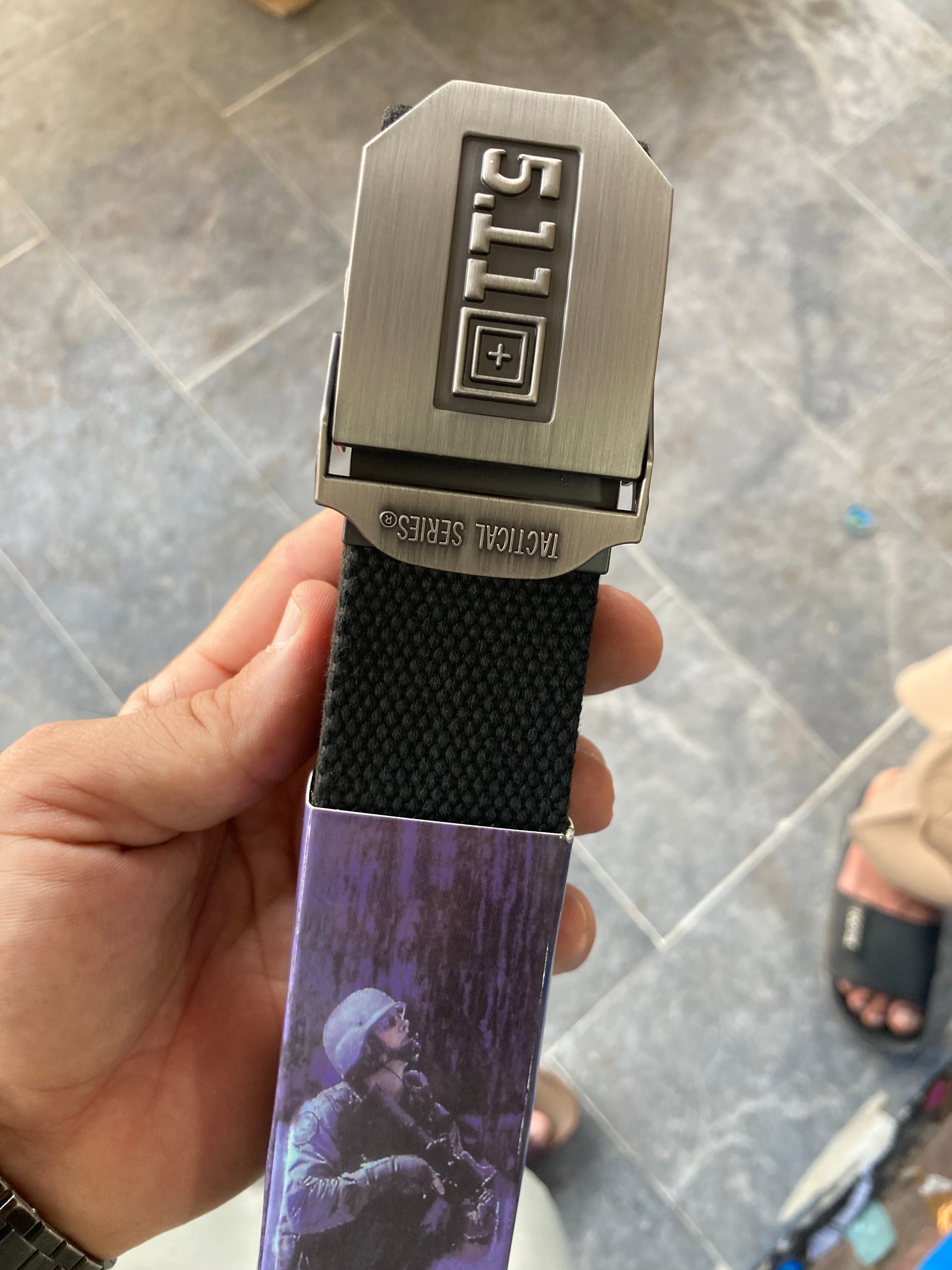 Quick Release Tactical Series Nylon Belt with Metal Quick Locking Buckle