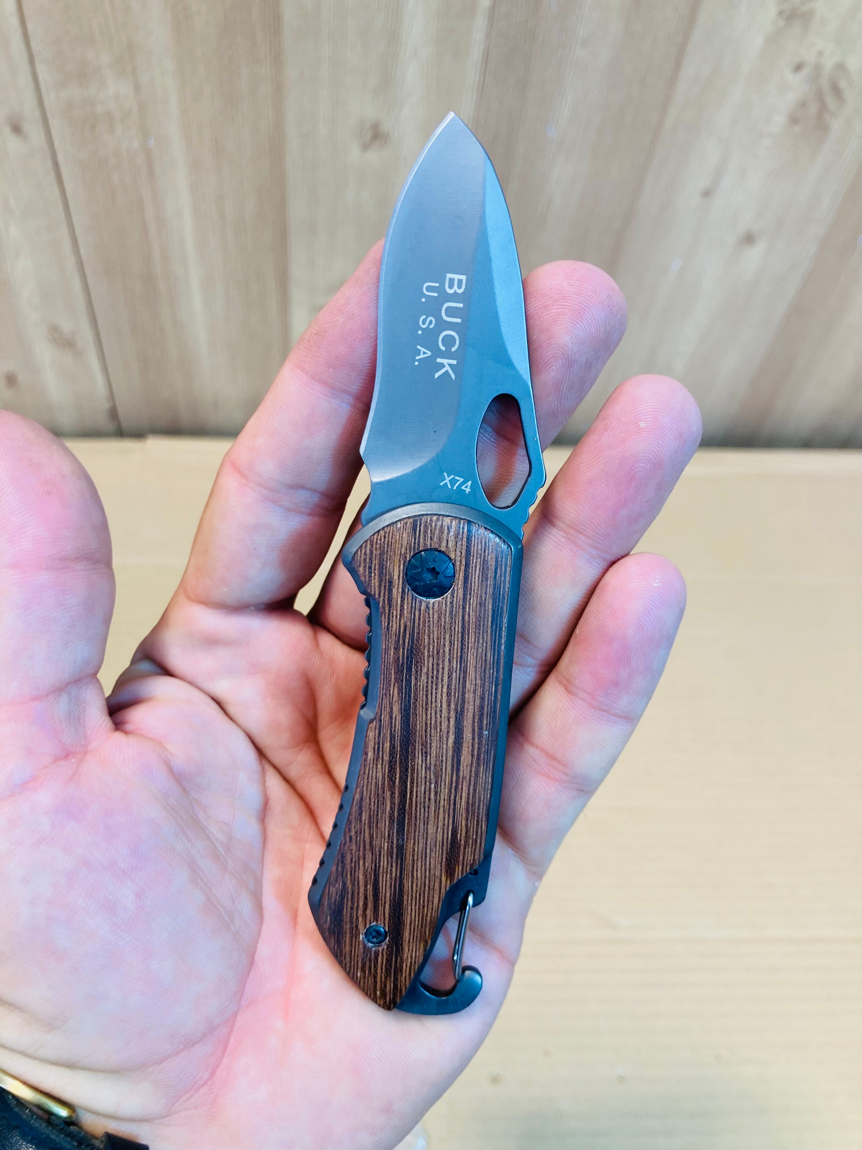 Buck USA Folding Tactical Pocket Knife