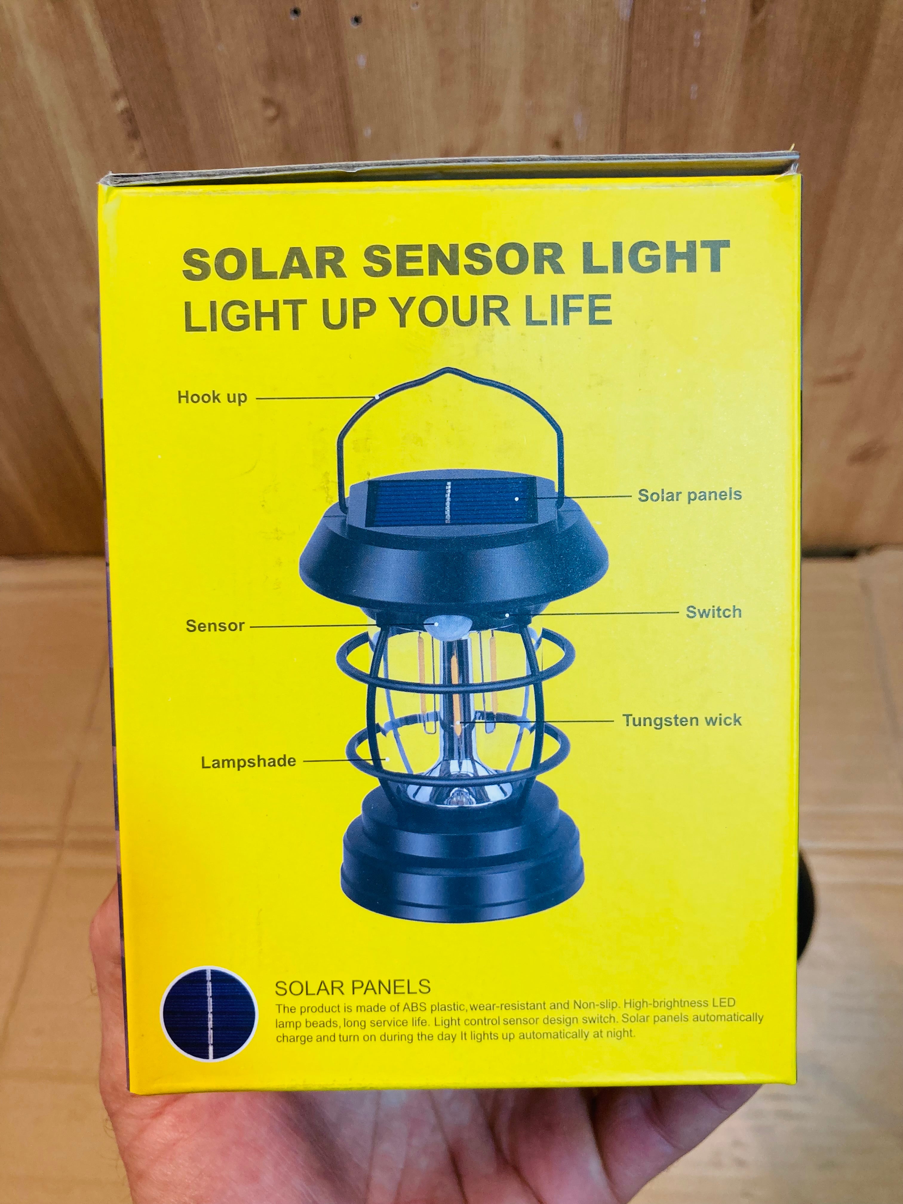 COBA Solar Rechargeable Lantern - Camping Light CB-809