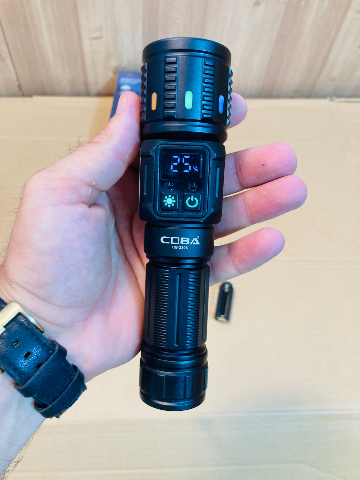 COBA Compact Aluminium Alloy Flashlight Torch CB-2306