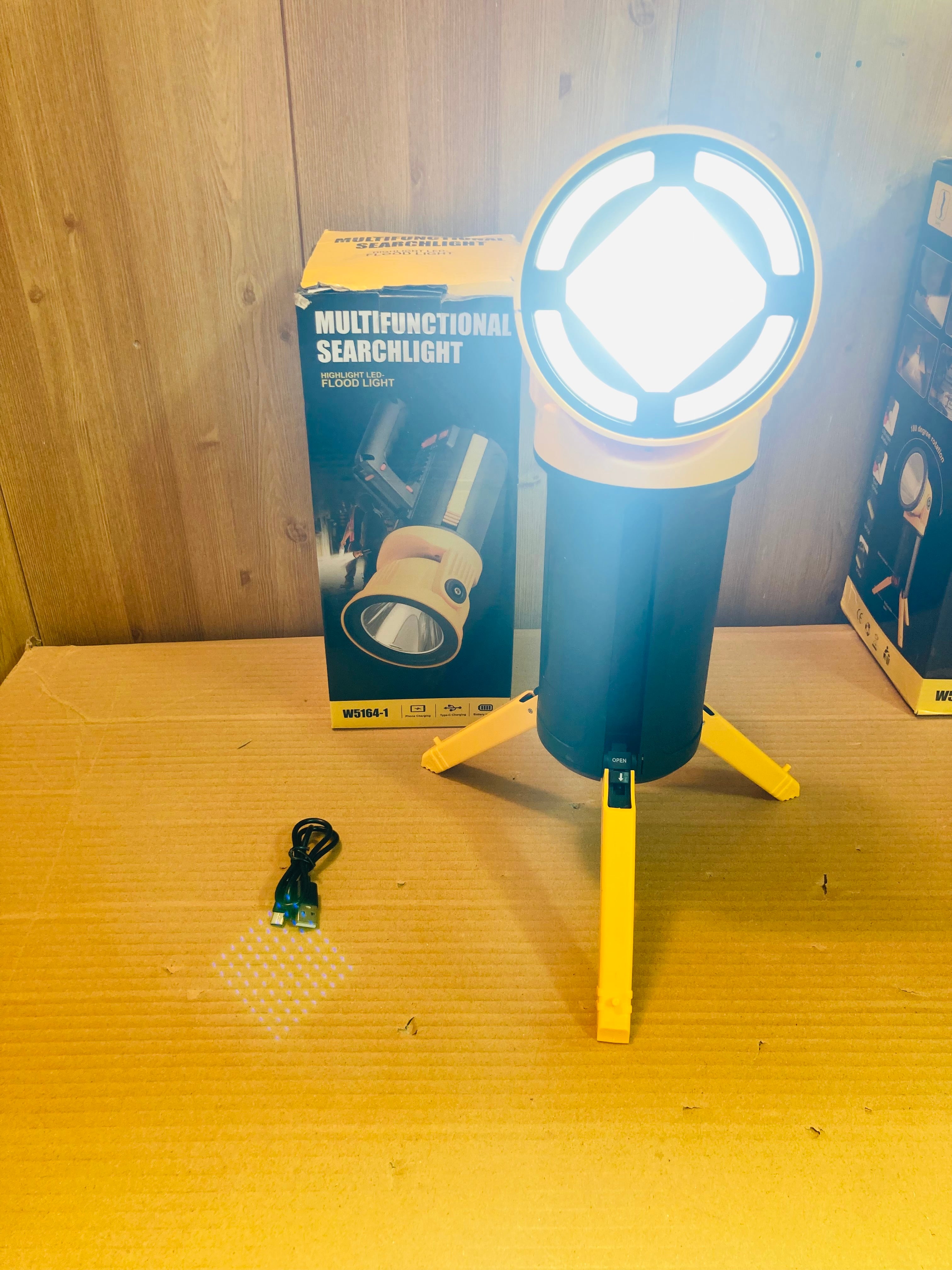 Multifunctional Rechargeable Led Searchlight - Camping Light