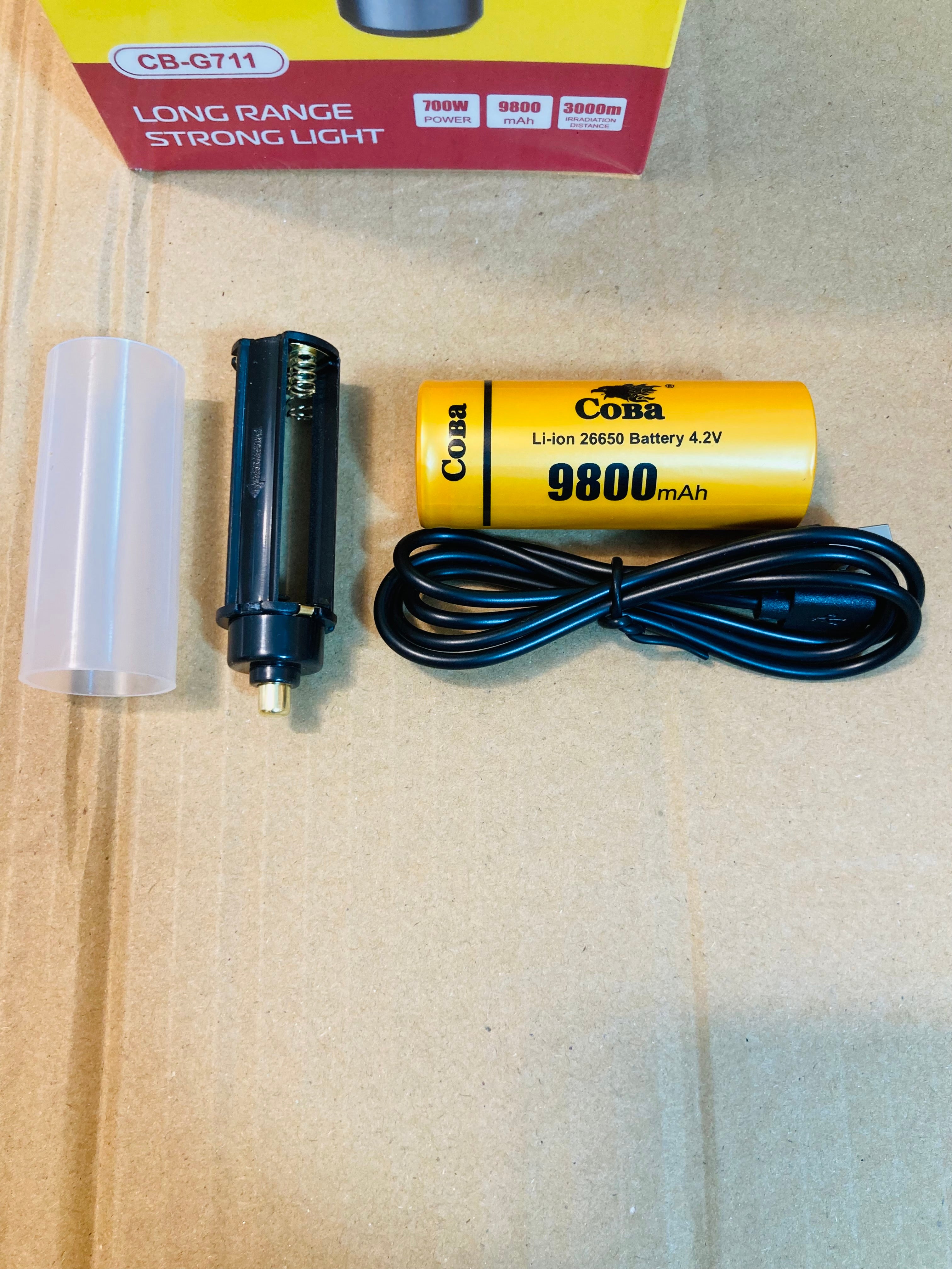 COBA Aluminum Alloy Flashlight Torch CB-G711