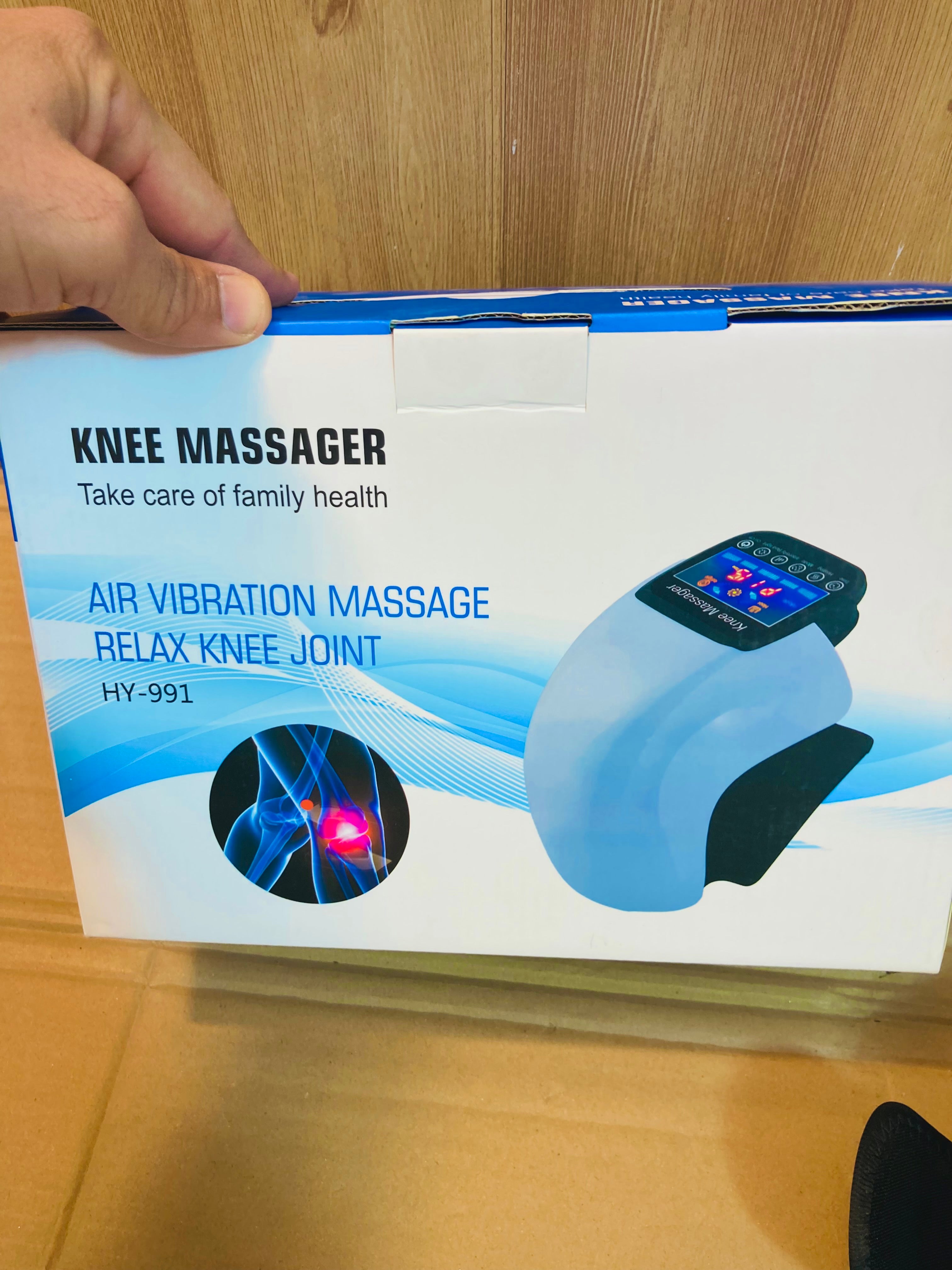 Rechargeable HY-991 Joint Pain Relief Electric Knee Massager 5W