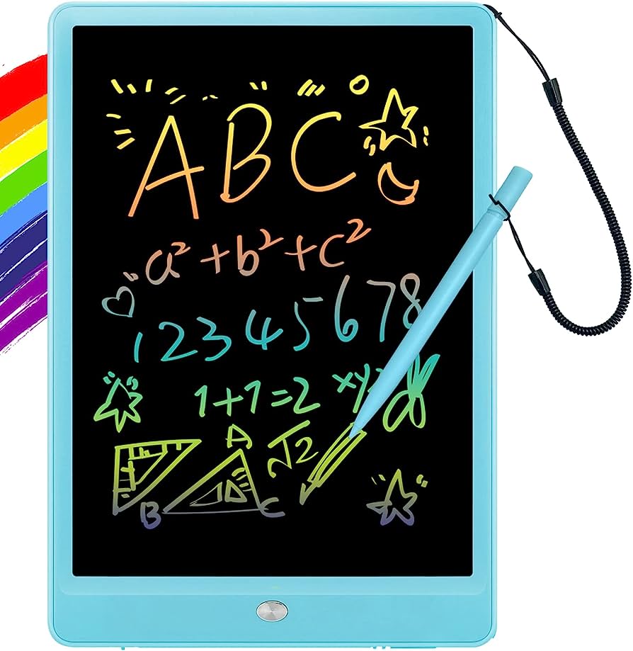 LCD Writing & Drawing Tablet Pad For Kids with Digital Pen - 8.5 inches.