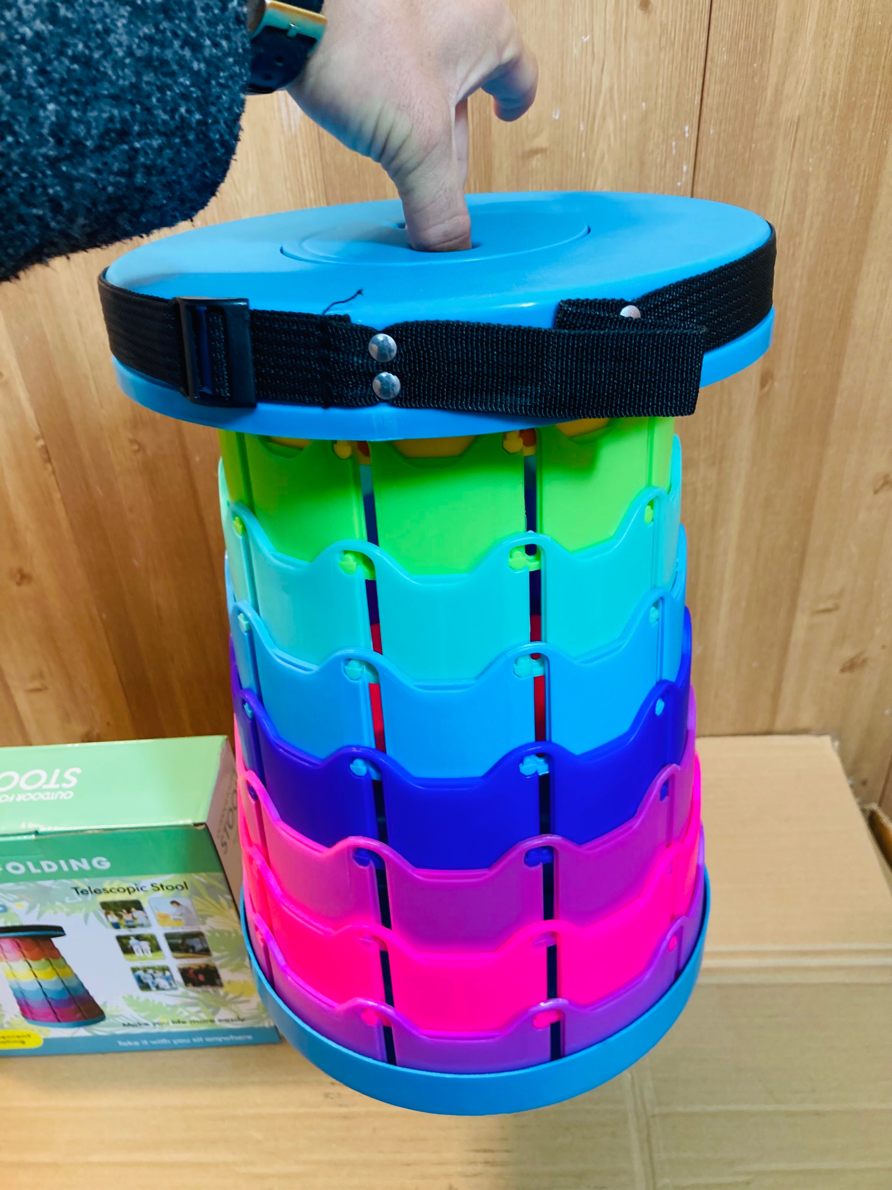 Portable Retractable Camping Stool