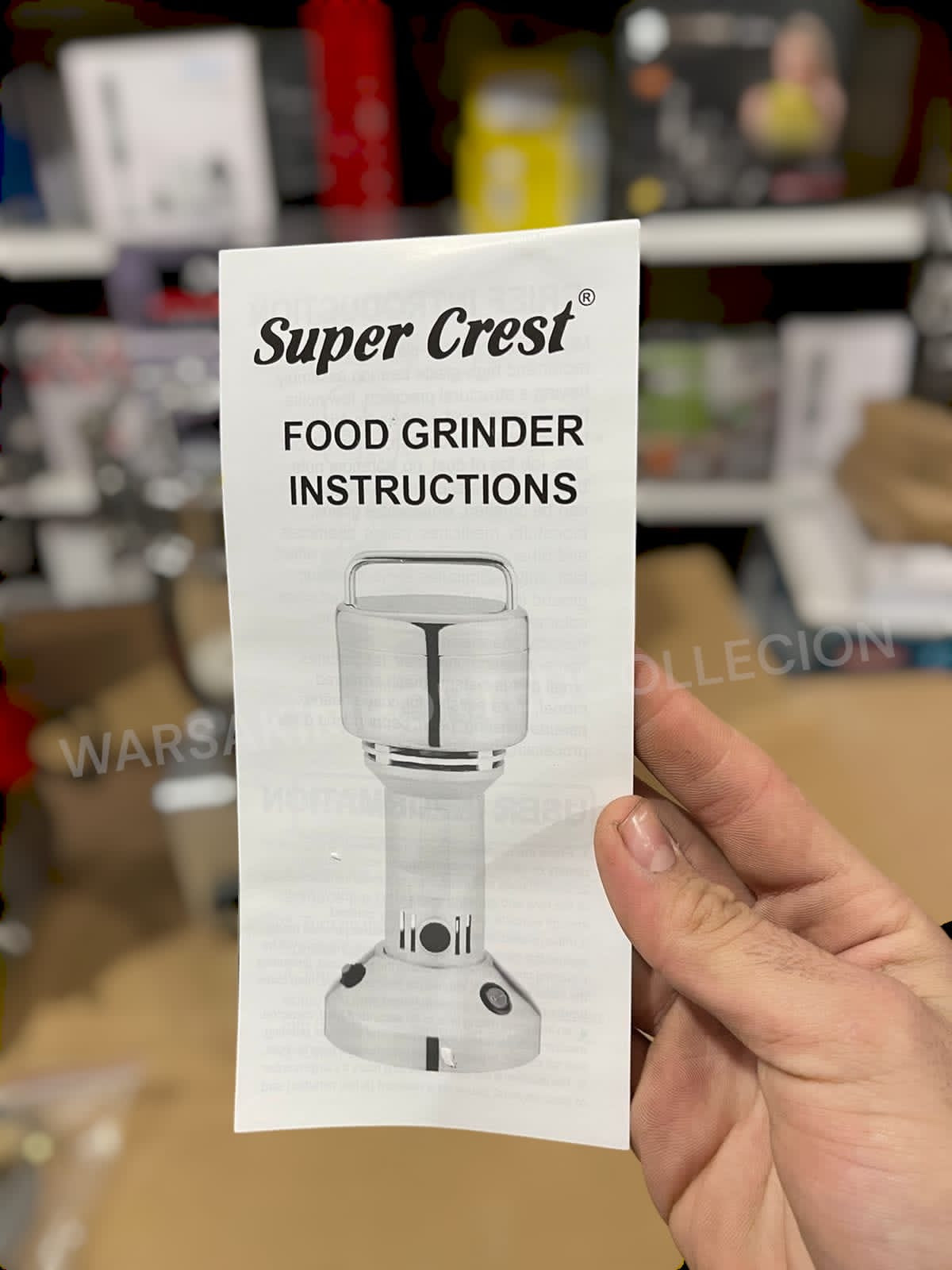 Germany Lot Imported Super Crest Universal Grinder