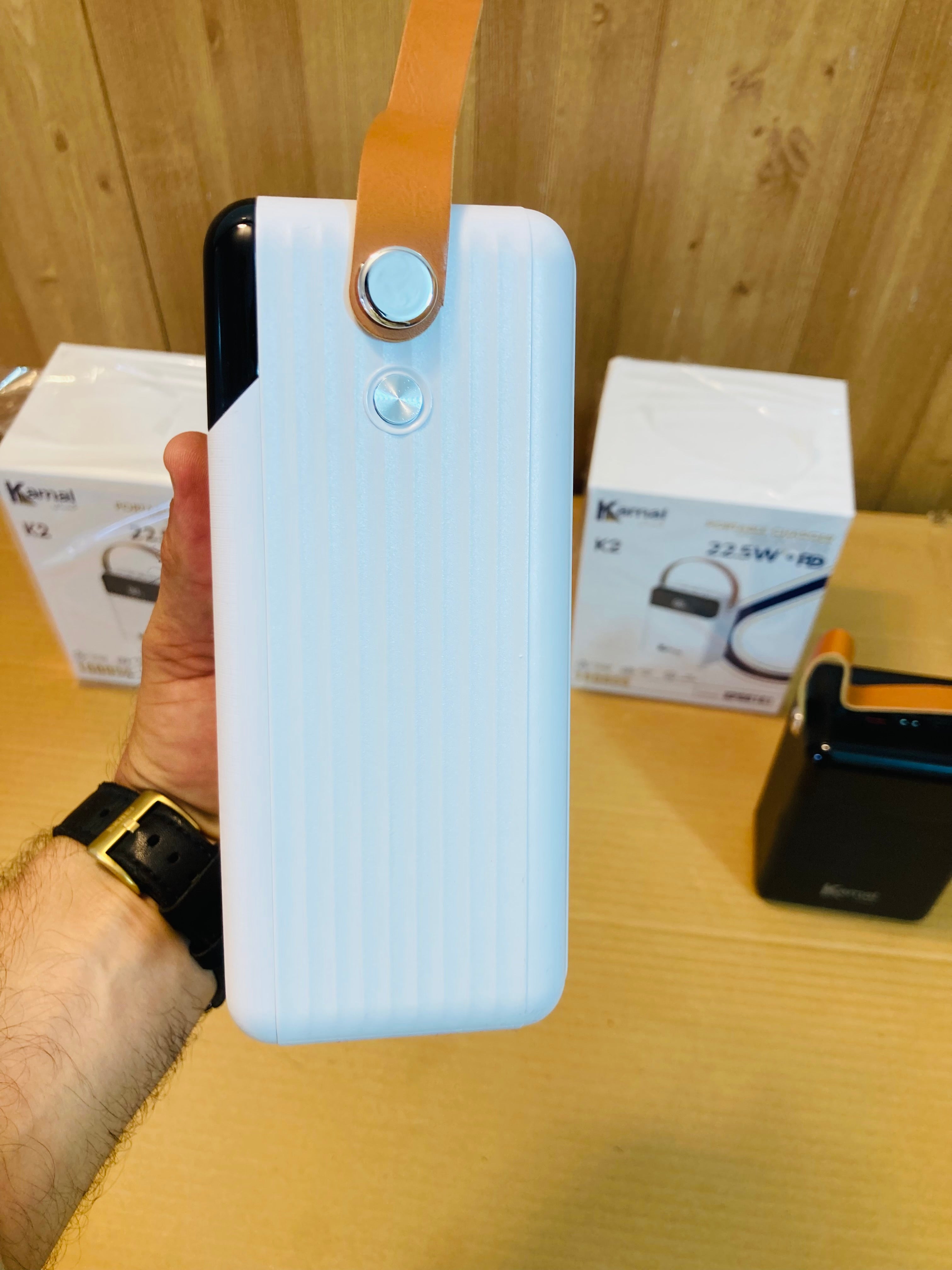Kamal Real 22.5W 160000mAh Fast Charging Lamp Power Station - Power Bank KPB0161