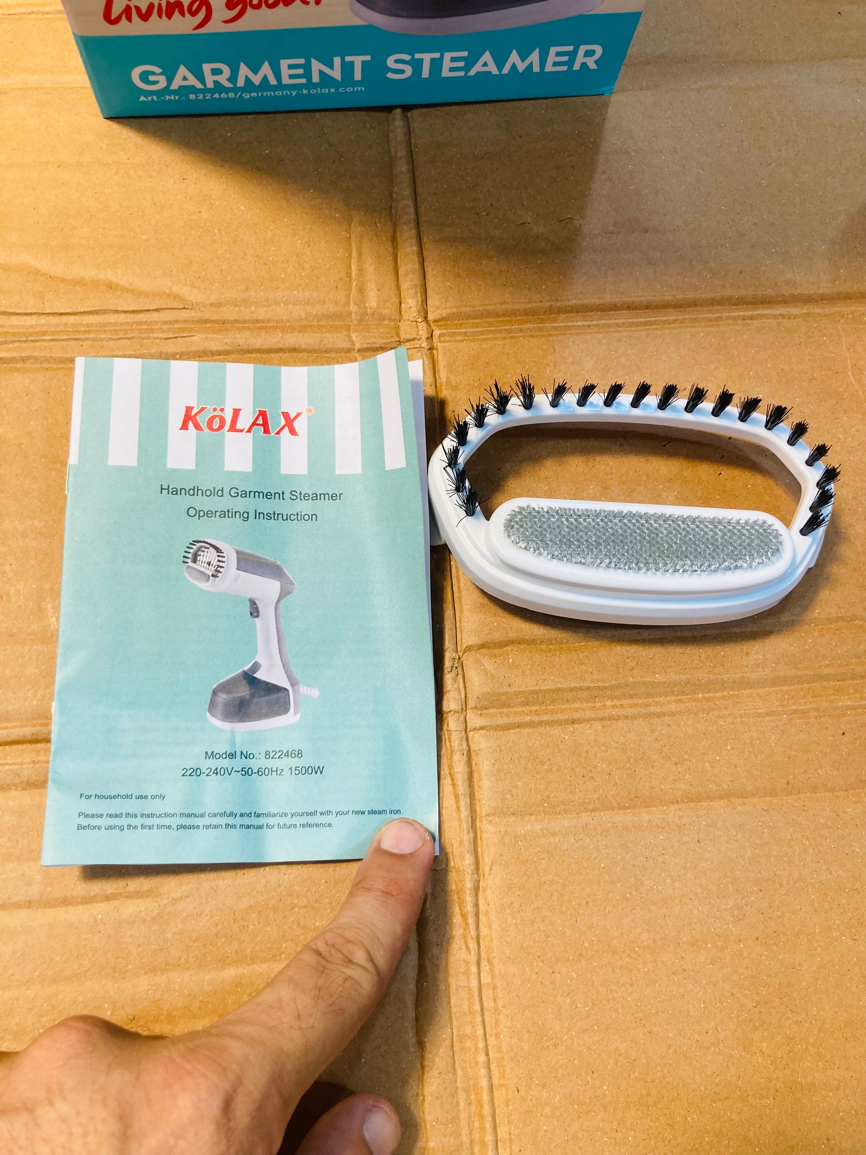 KoLAX Germany Handheld Garment Steamer 1500W