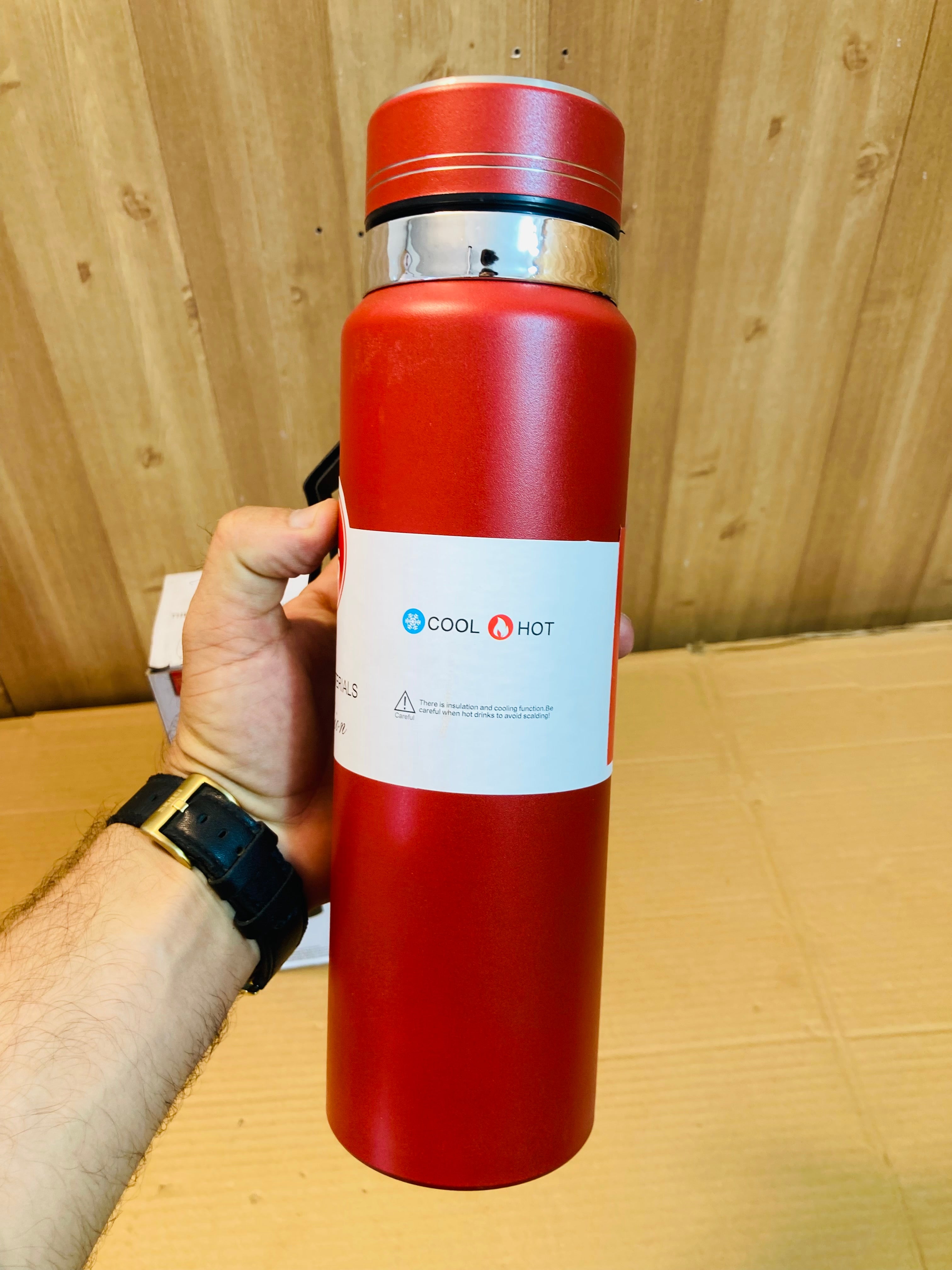 Stainless Steel Double Insulated Water Bottle 1000ml