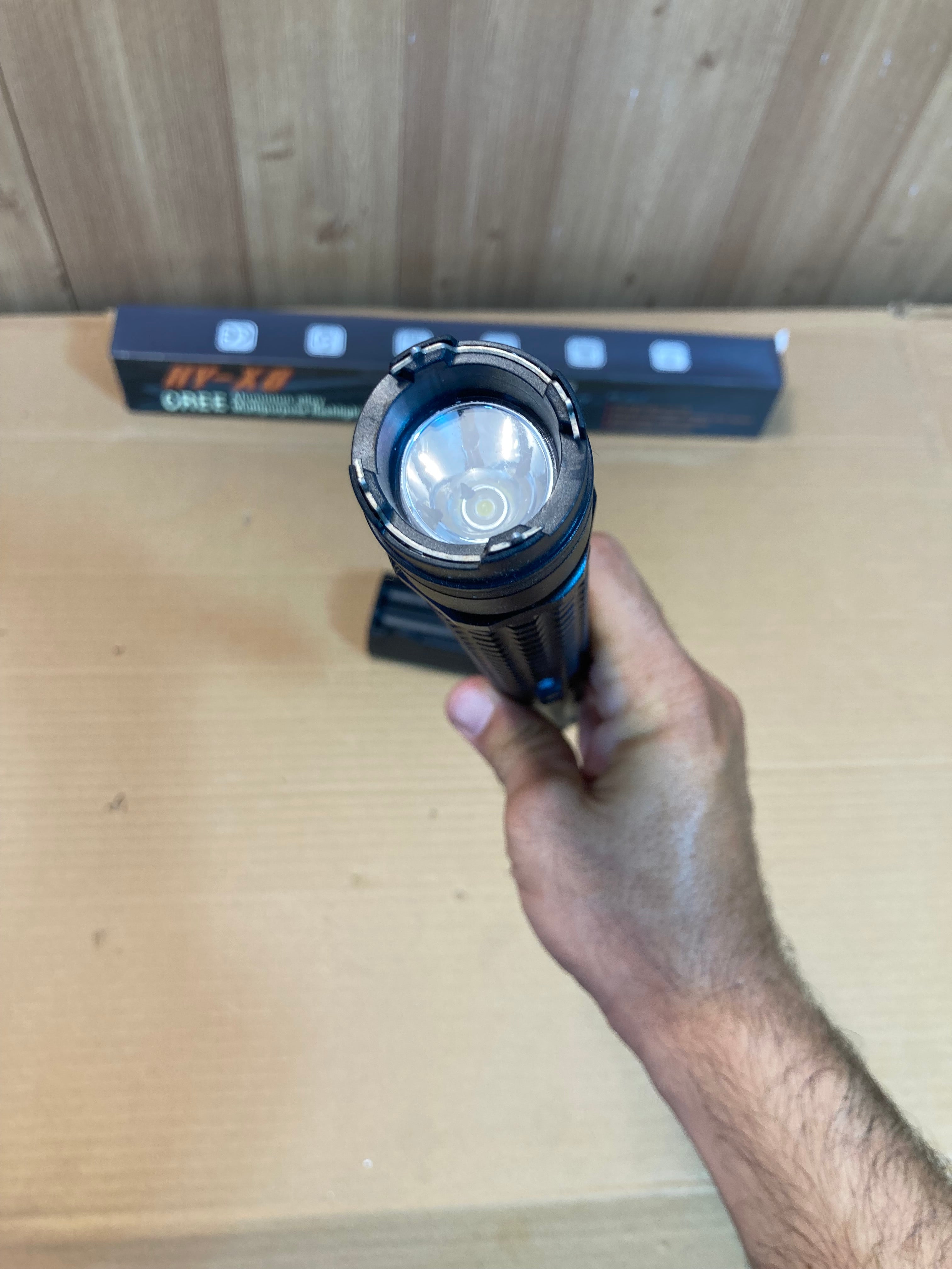 Self Defence 2in1 Flashlight & Stun Gun Baton - Taser HY-X8