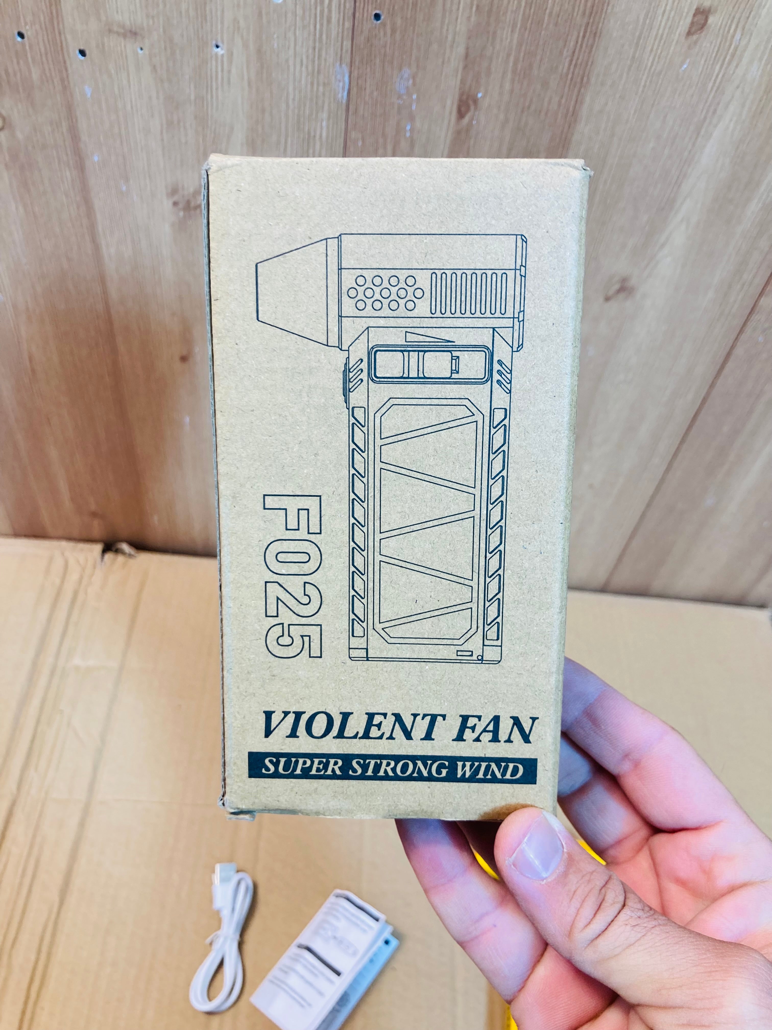 Portable Powerful Handheld Brushless Mini Turbo Jet Fan - Electric Air Duster Blower F025