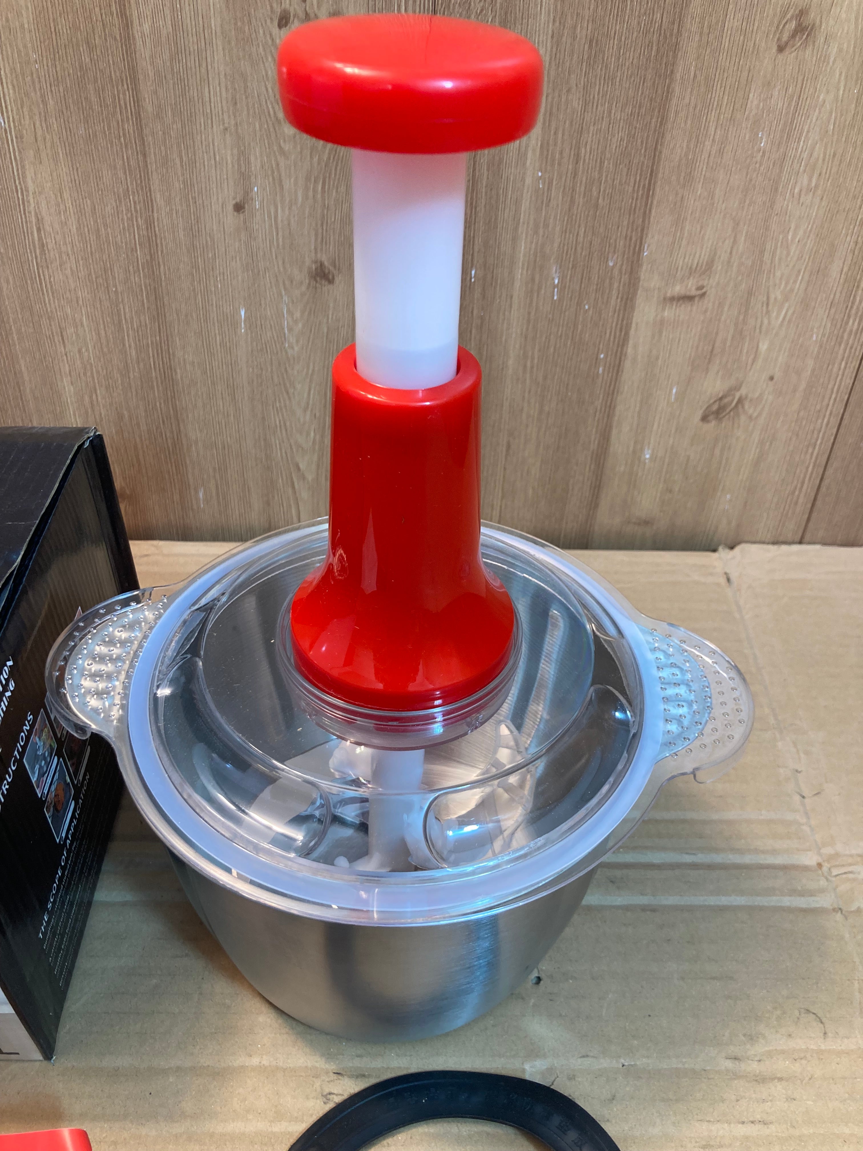 Multifunctional Stainless Steel Manual Food Chopper 3L