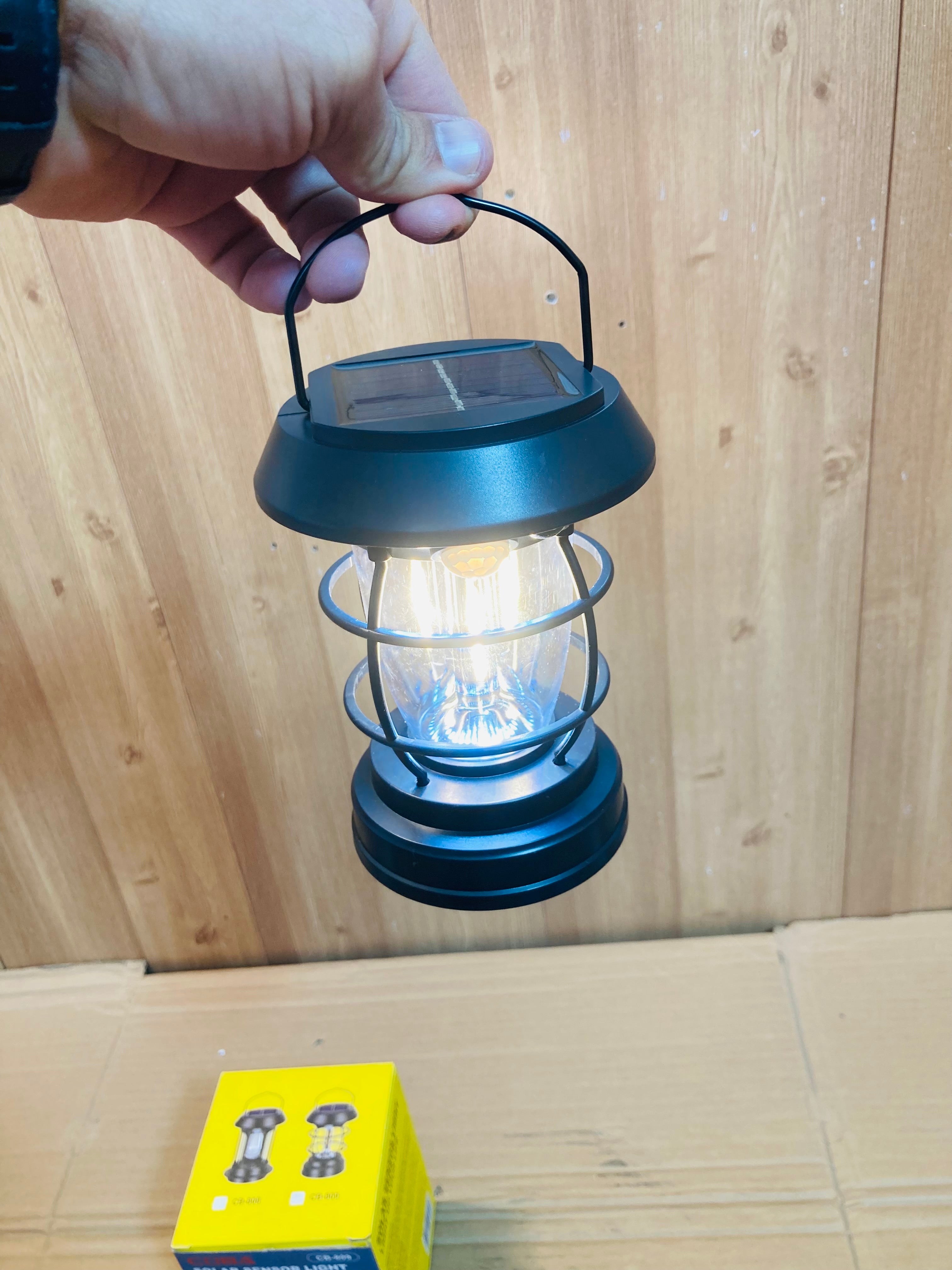 COBA Solar Rechargeable Lantern - Camping Light CB-809