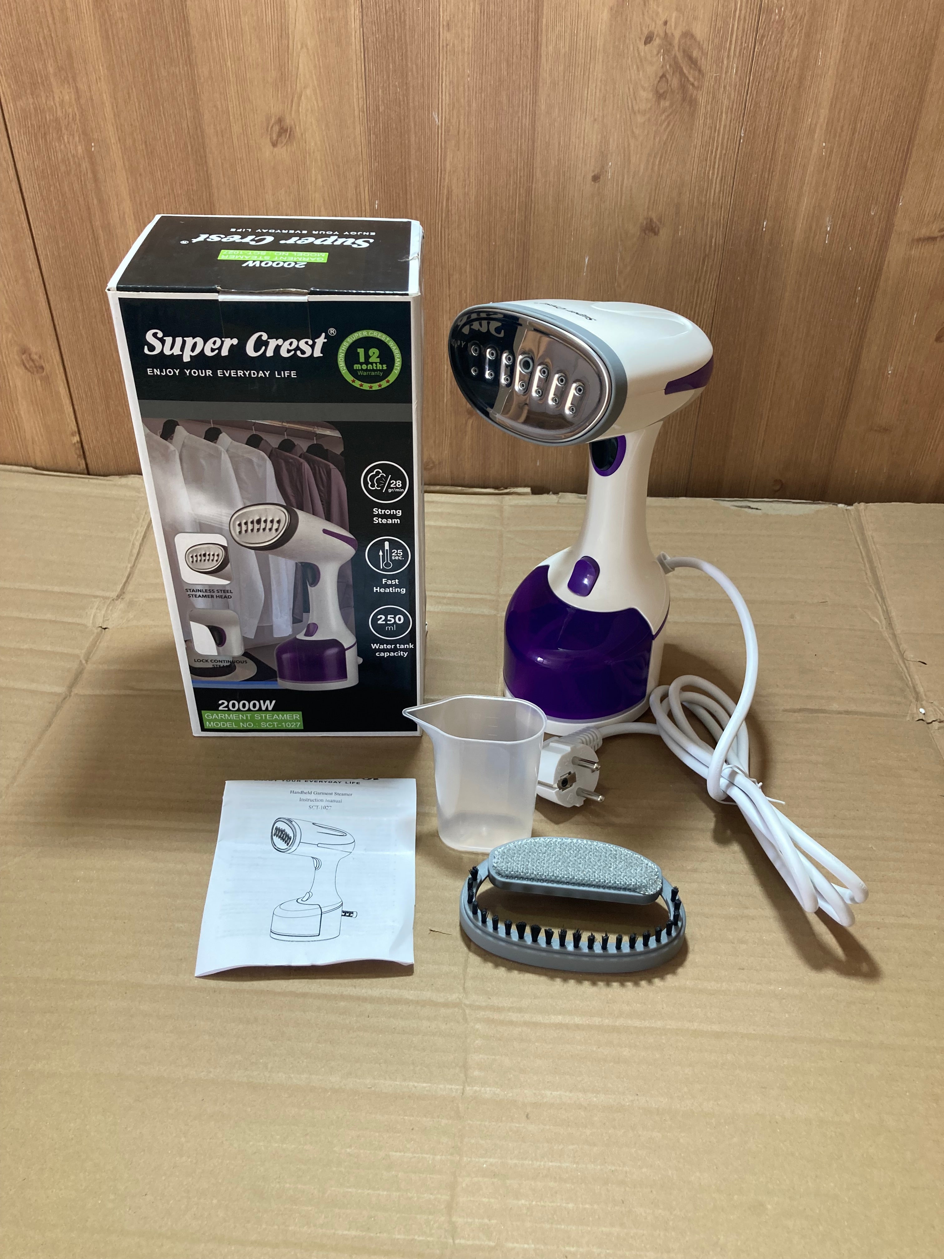 Super Crest Germany Handheld Garment Steamer