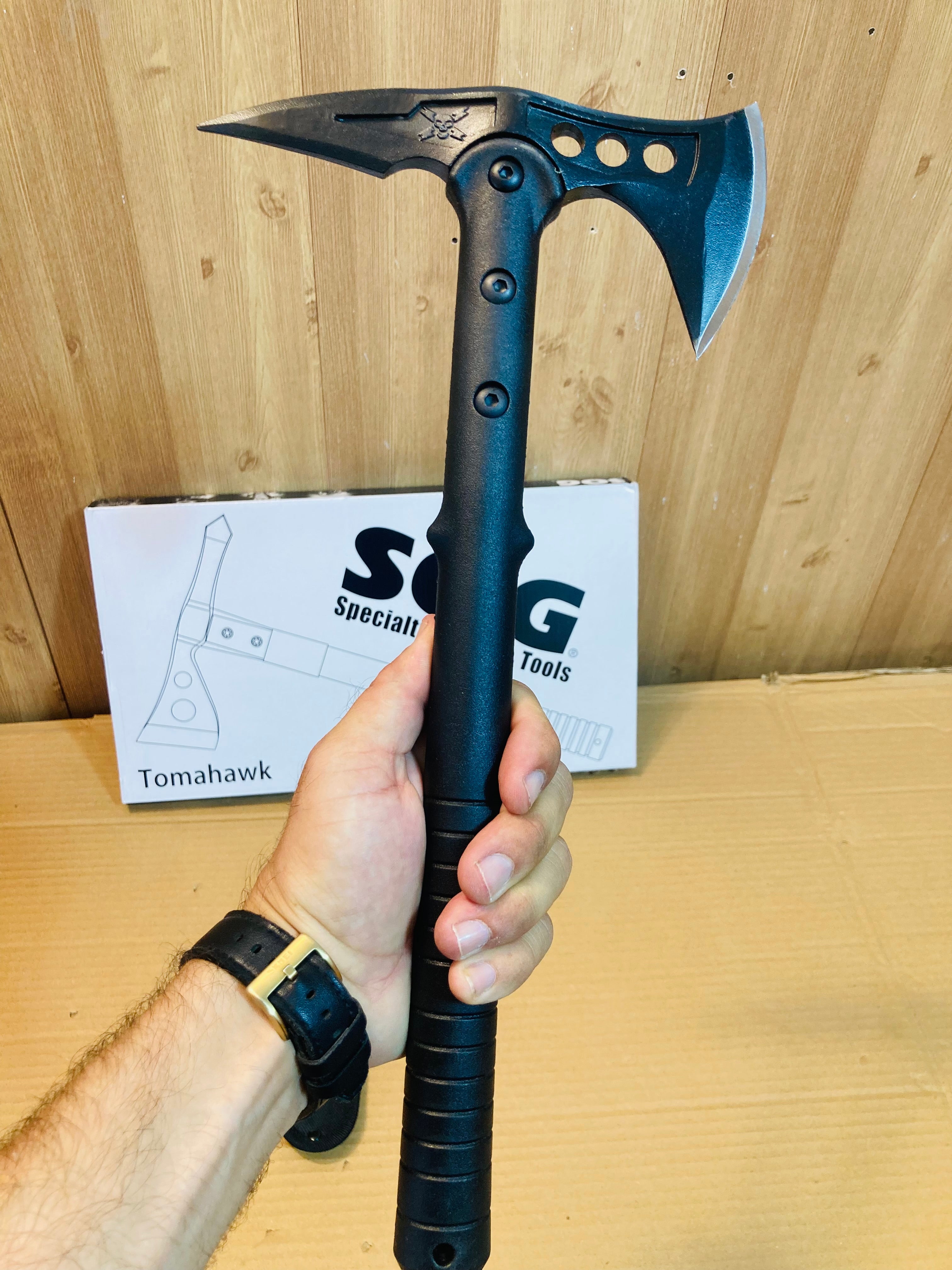 SOG Stainless Steel Tactical Tomahawk Axe F01TN-CP